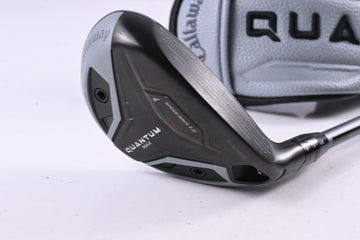 Callaway Quantum Max #4 Hybrid / 21 Degree / Regular Flex Denali Silver 60 Shaft