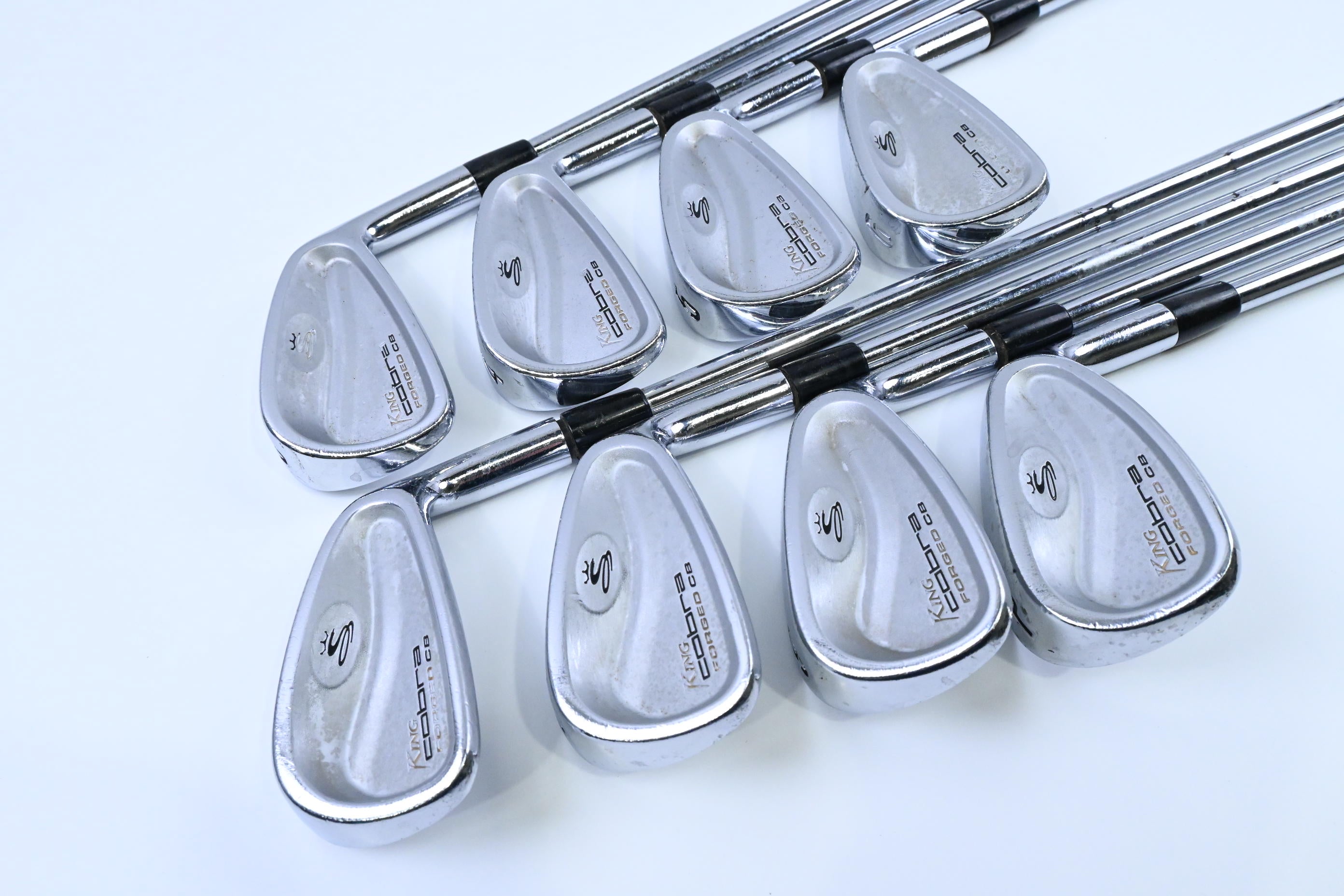 Cobra King Forged CB Irons / 3-PW / Regular Flex Titleist Shafts