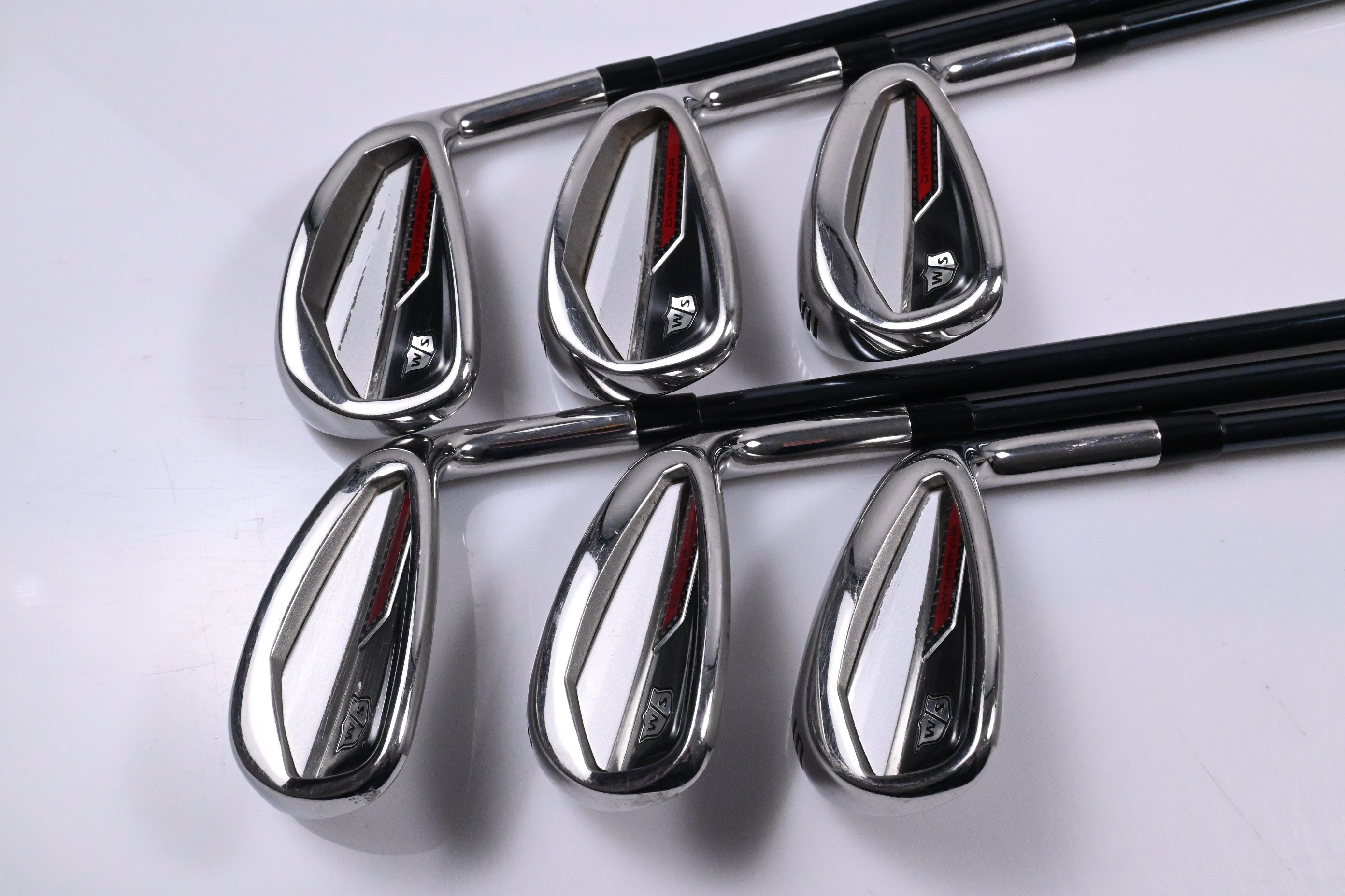 Wilson DYNAPWR Irons / 7-PW+GW+SW / Regular Flex UST Recoil Dart 75 Shafts