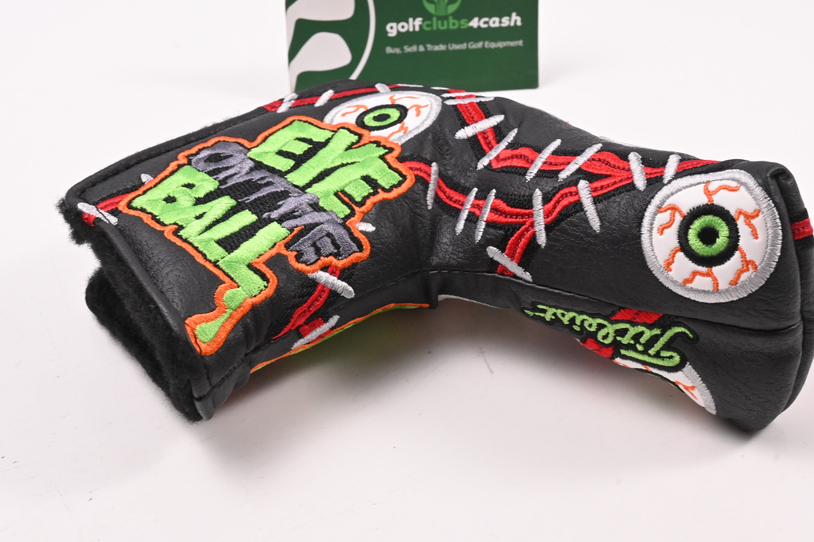Scotty Cameron 2013 Halloween Eye on the Ball / Putter Cover / Blade / Black