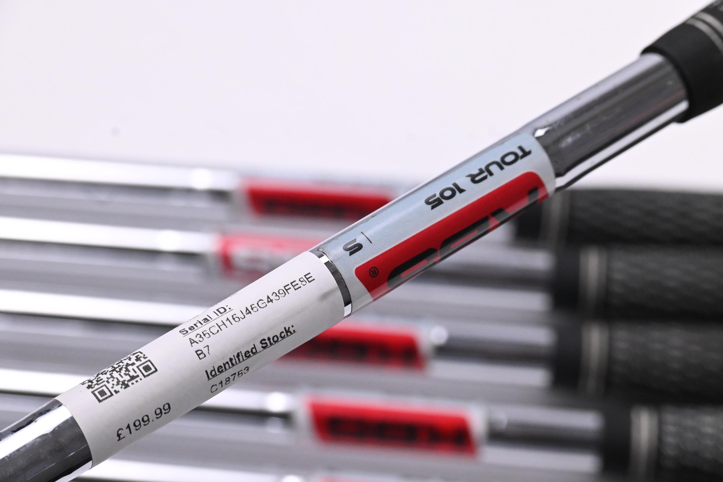 Benross Delta X Irons / 5-PW+SW / Stiff Flex KBS Tour 105 Shafts