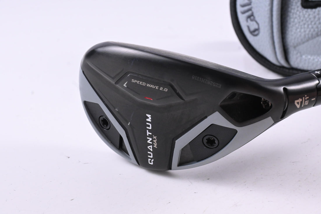 Callaway Quantum Max #4 Hybrid / 21 Degree / Regular Flex Denali Silver 60 Shaft