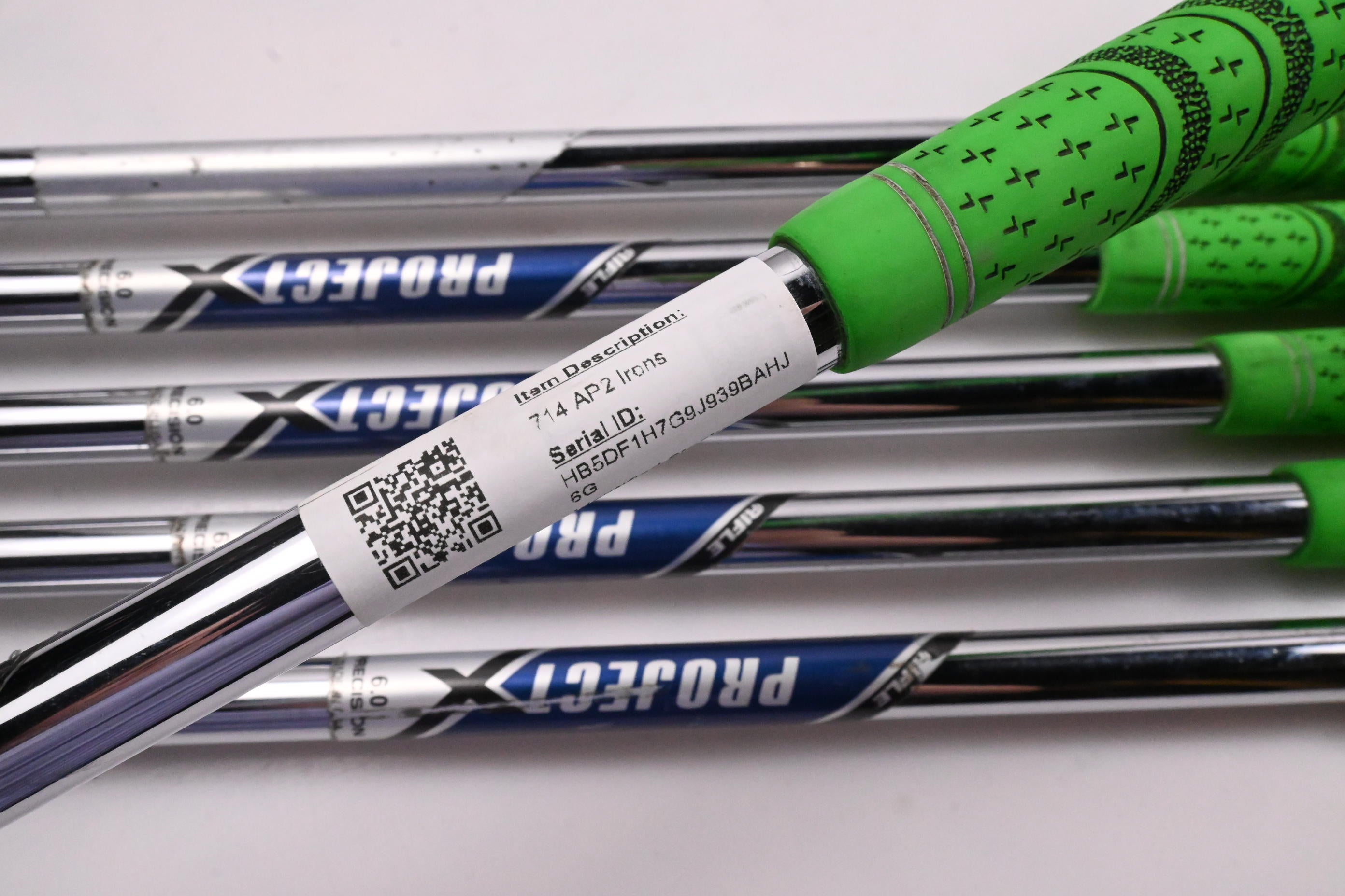 Titleist 714 AP2 Irons / 5-PW / Stiff Flex Project X Shafts