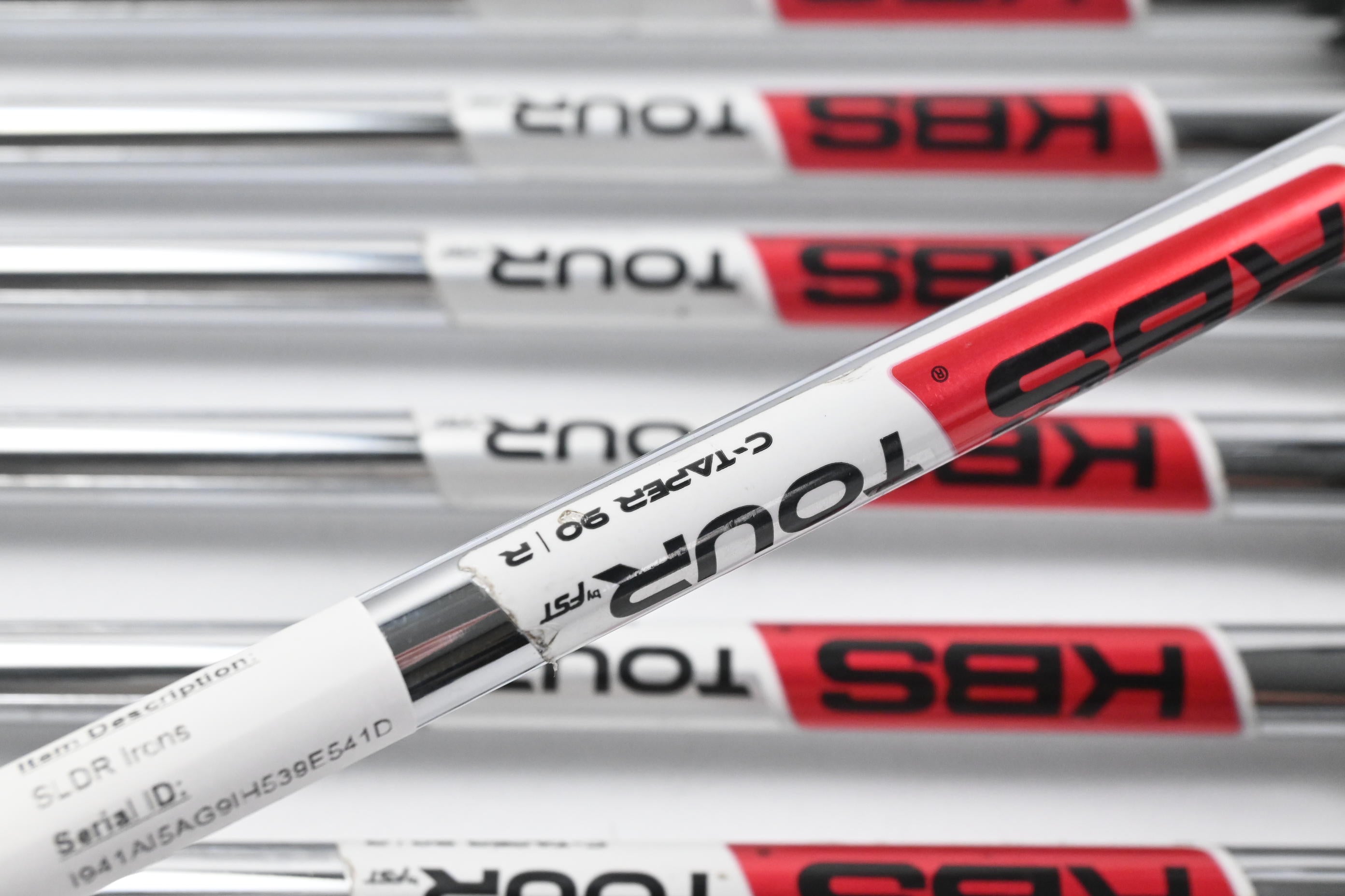 Taylormade SLDR Irons / 4-PW / Regular Flex KBS Tour C-Taper 90 Shafts