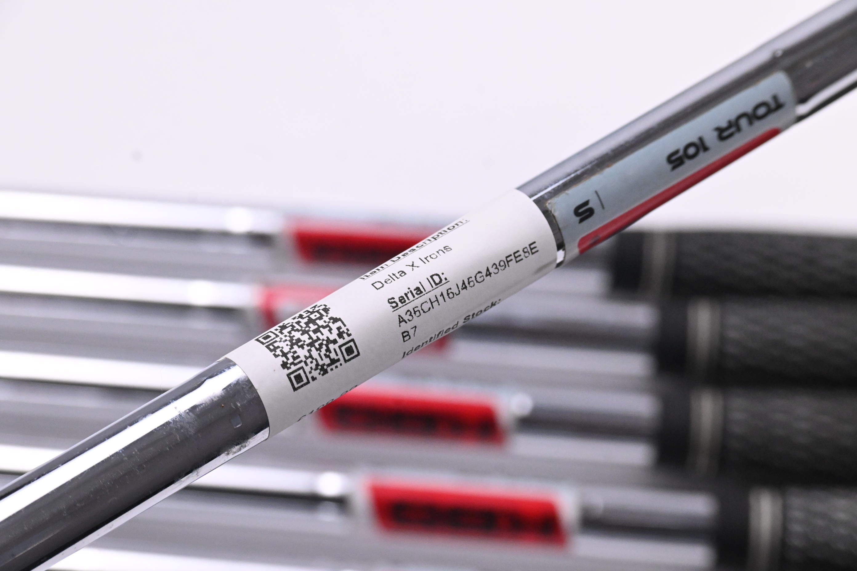 Benross Delta X Irons / 5-PW+SW / Stiff Flex KBS Tour 105 Shafts