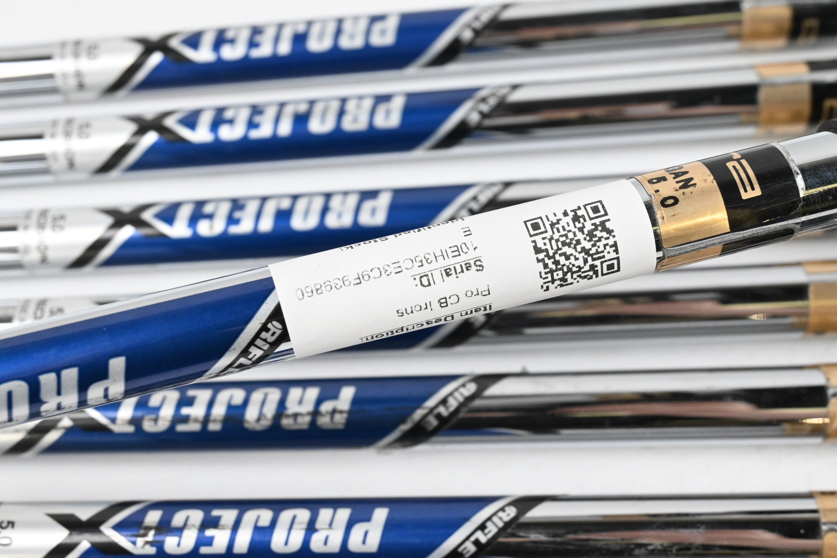 Cobra Pro CB Irons / 2-PW / Regular Flex Project X Rifle Steel Shaft