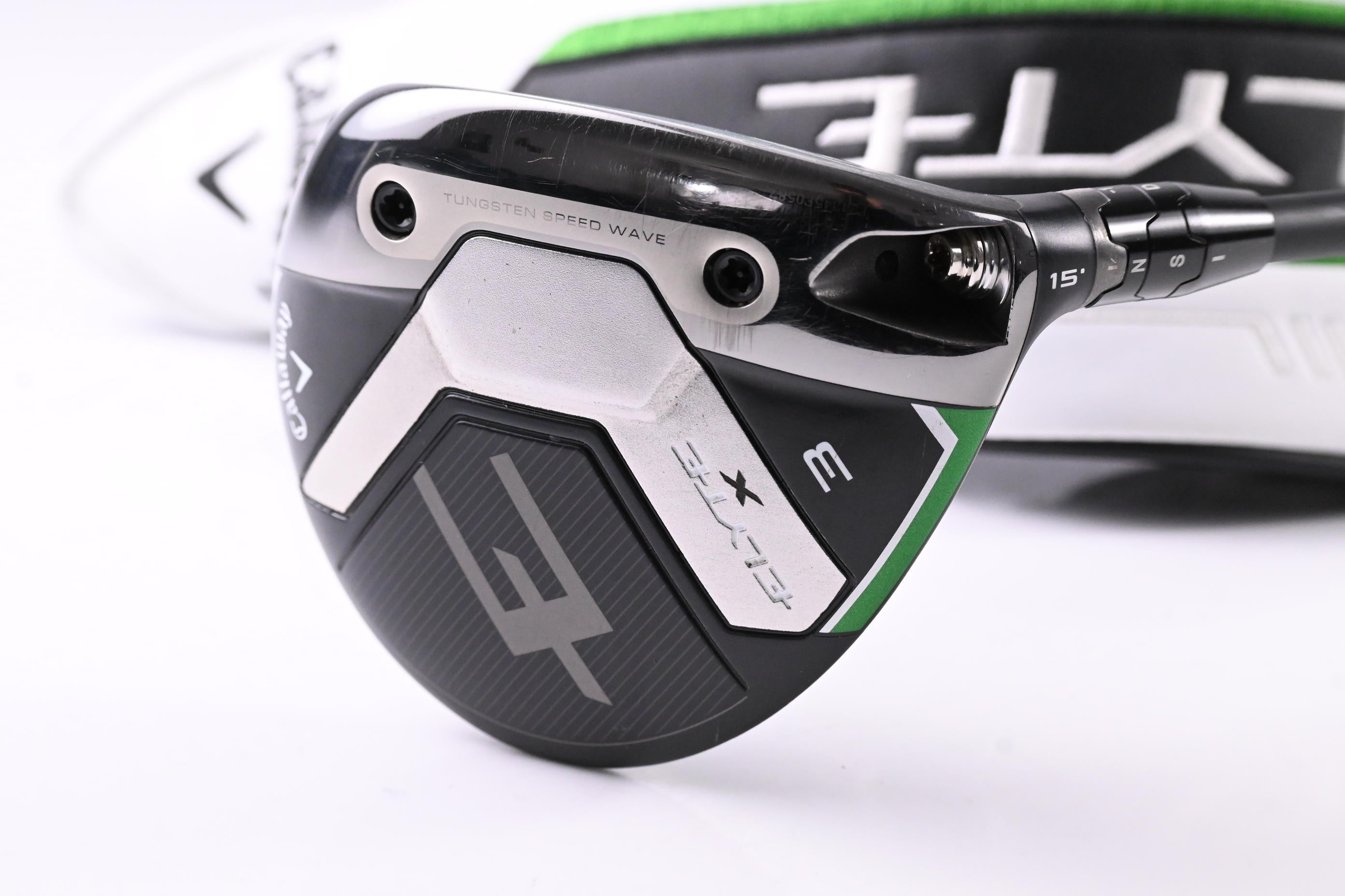 Callaway Elyte X #3 Wood / 15 Degree / Regular Flex Vanquish 5 Shaft