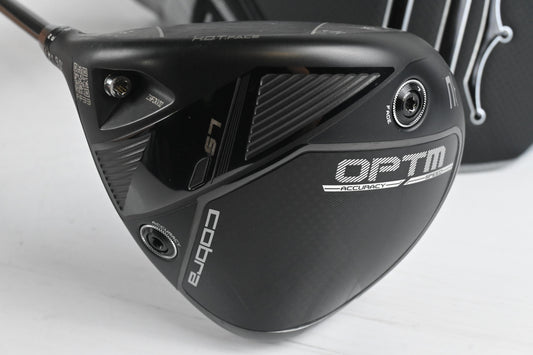 Left Hand Cobra OPTM LS Driver / 9 Degree / X-Flex Denali Black 60 Shaft