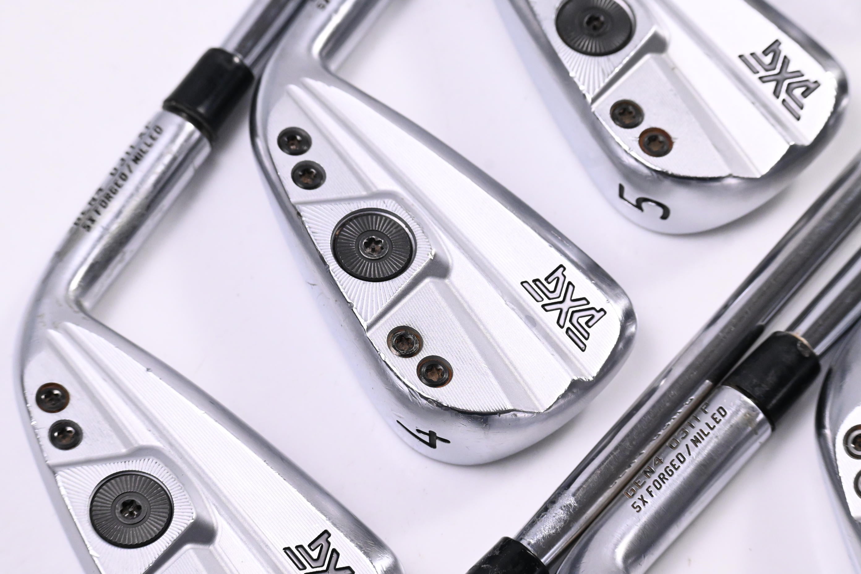 PXG 0311 P Gen4 Irons / 3-PW+GW / Stiff Flex KBS $-Taper 120 Shafts