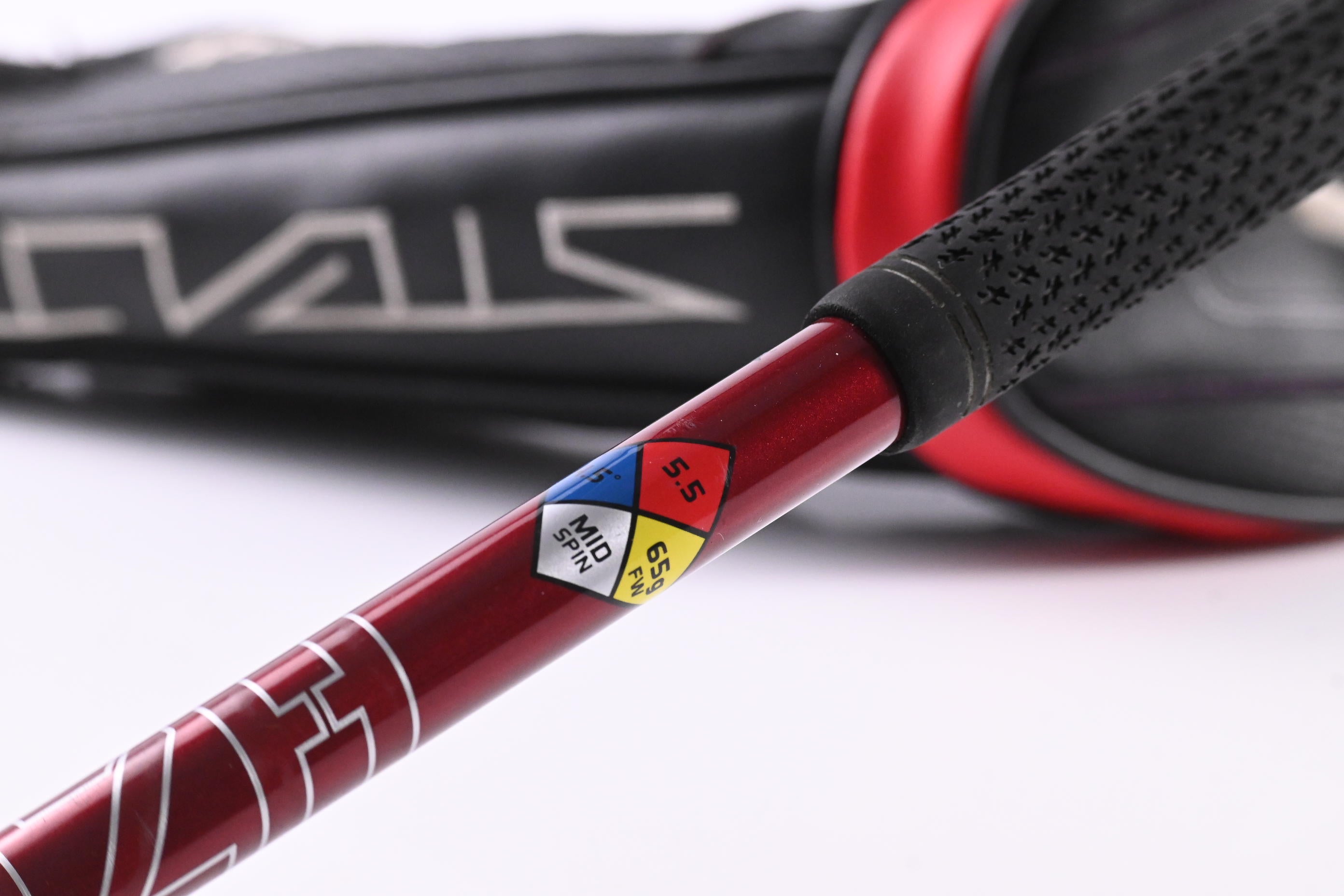 Left Hand Taylormade Stealth Plus #3 Wood / 15 Degree / Regular Flex HZRDUS