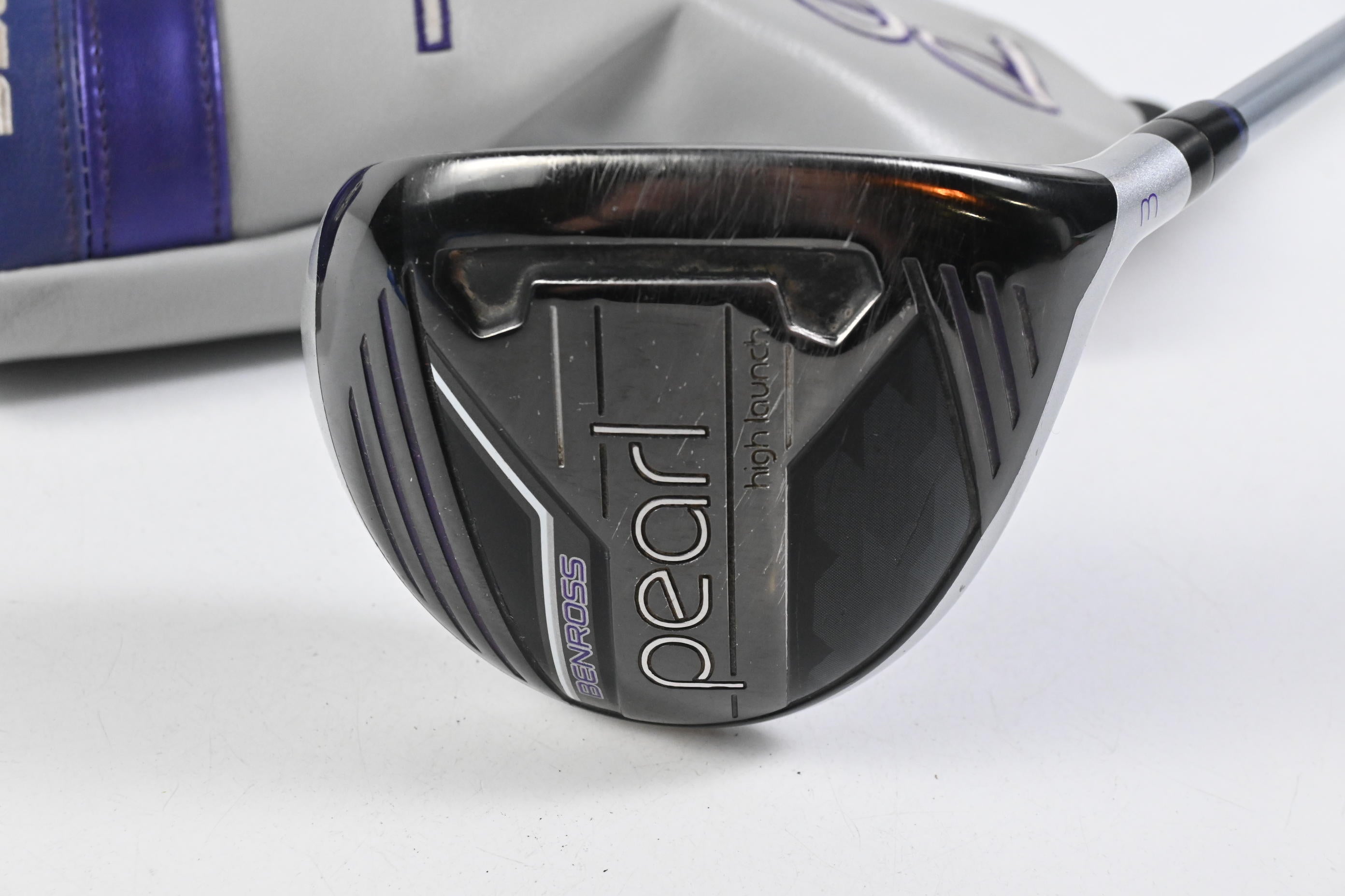 Ladies Benross Pearl 2019 #3 Wood / 18 Degree / Ladies Flex Fujikura Vista Pro