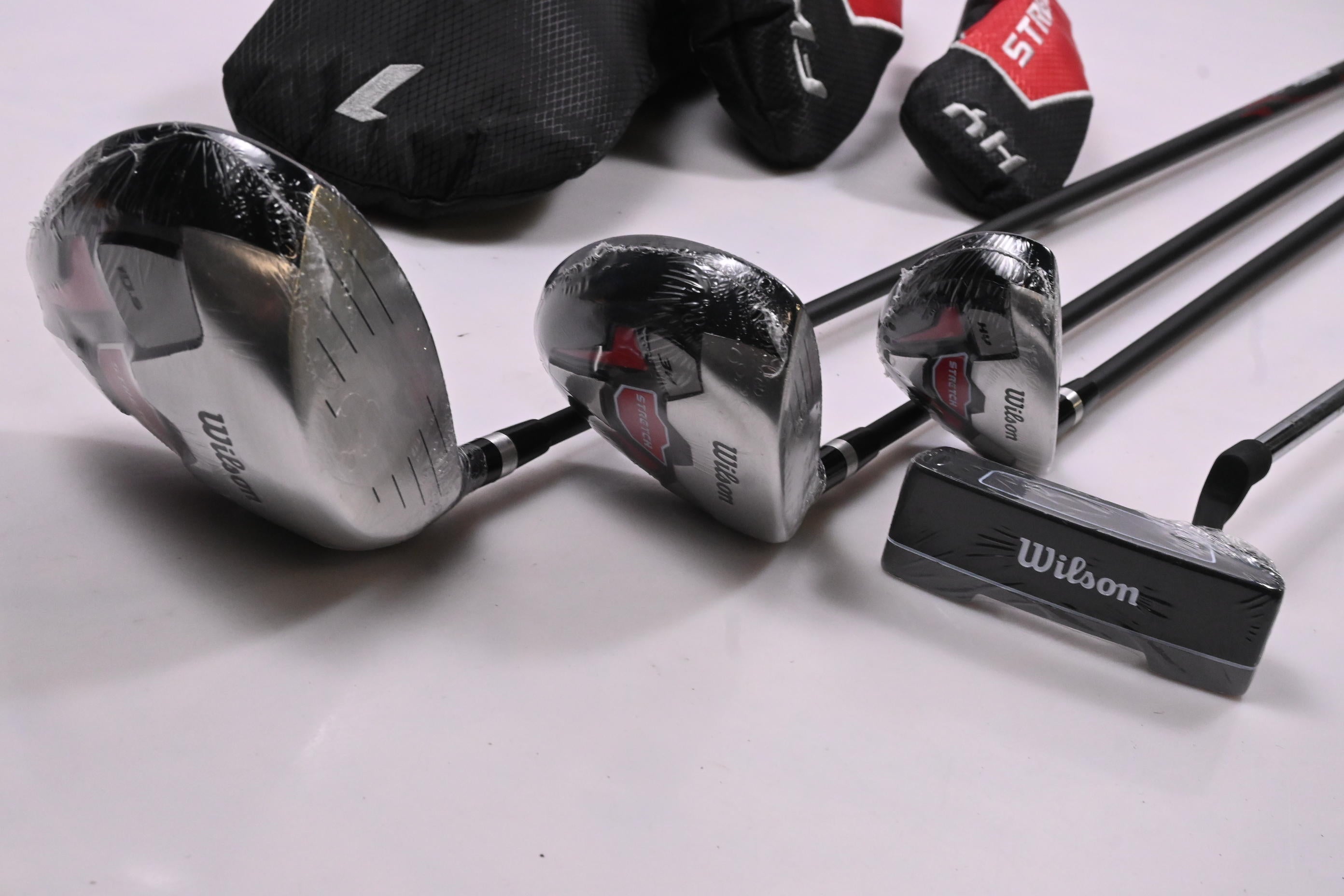 Wilson Stretch XLS Package Set / Woods, Irons, Putter, Bag