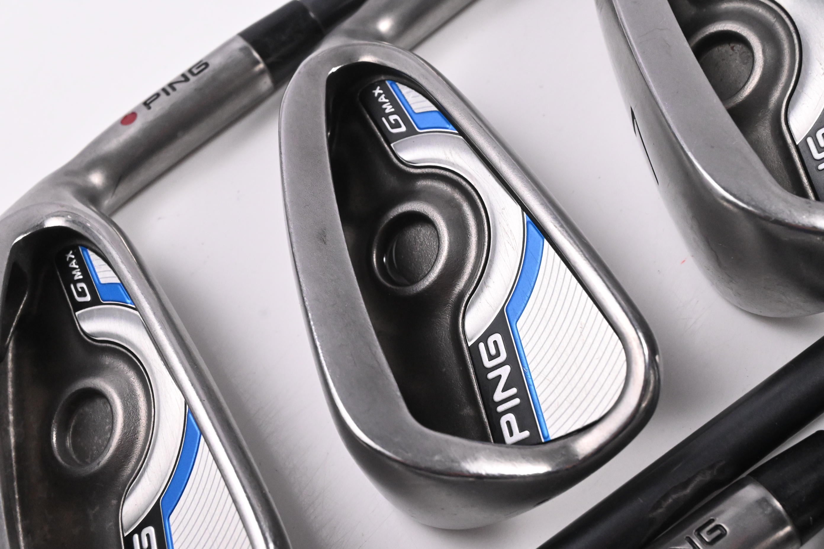 Ping GMax Irons / 5-PW+SW / Red Dot / Senior Flex Ping TFC 80 Shafts