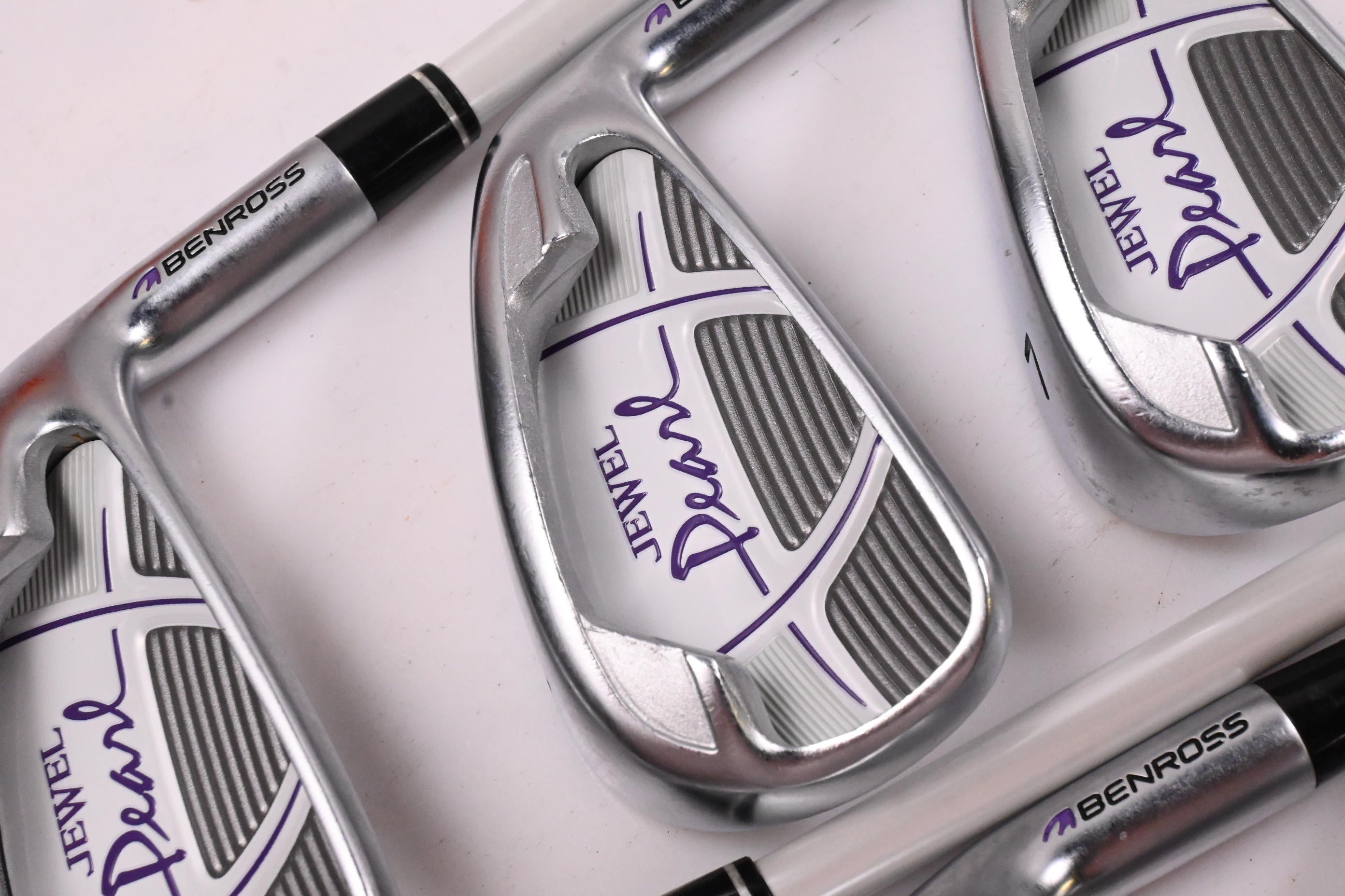 Ladies Benross Pearl Irons / 5-PW / Ladies Flex Aldila Shafts