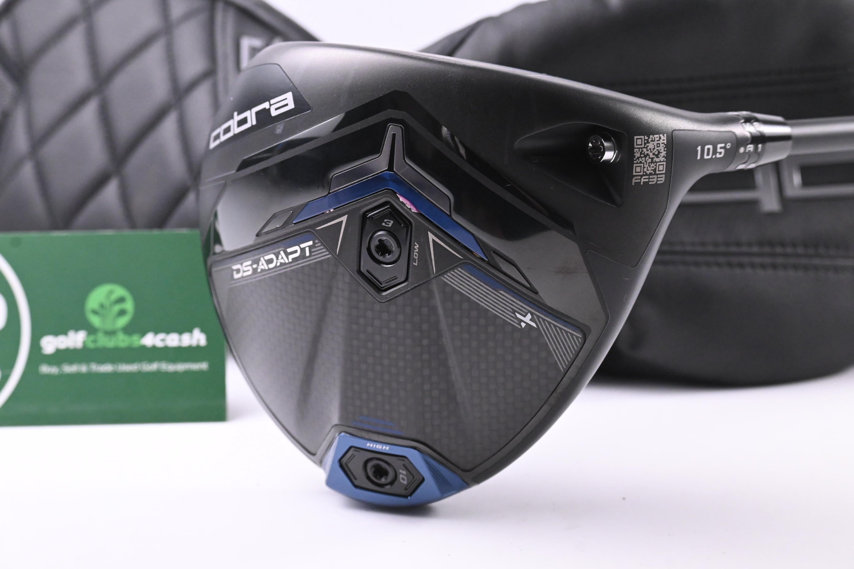 Cobra DS-Adapt X Driver / 10.5 Degree / Regular Flex Vanquish 4 Shaft