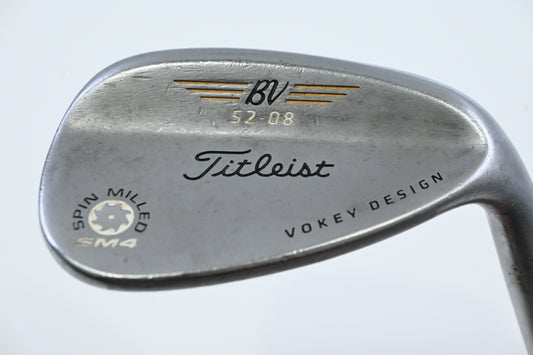Titleist Vokey SM4 Gap Wedge / 52 Degree / Wedge Flex Vokey Design