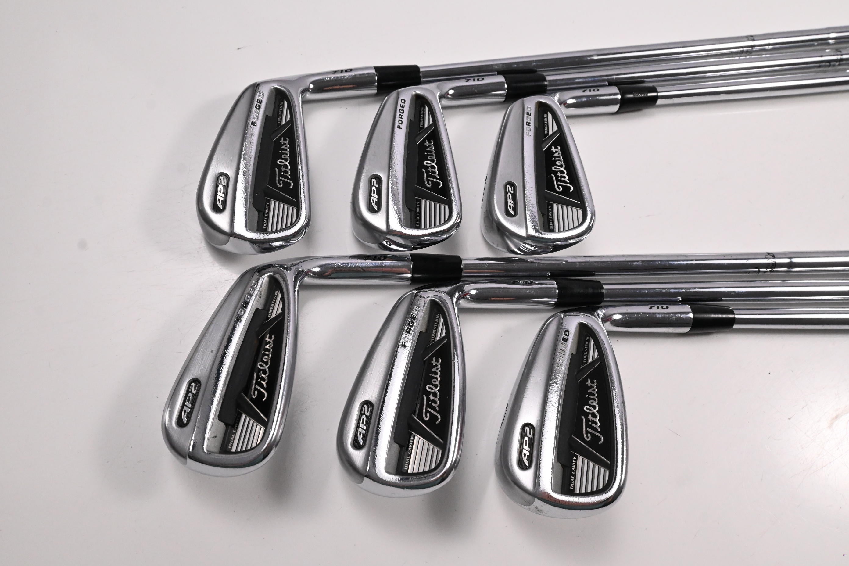 Titleist AP2 710 Irons / 5-PW / Stiff Flex True Temper Dynamic Gold S300 Shaft
