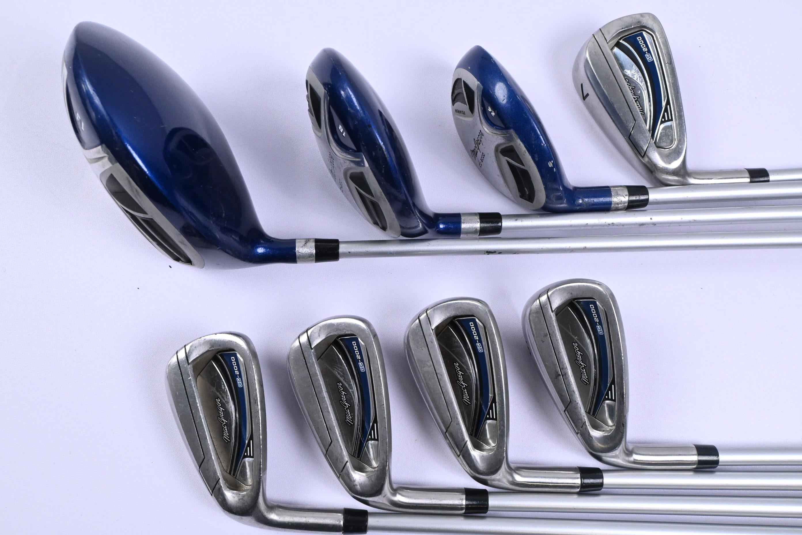 Left Hand Ladies MacGregor CG-2000 Package Set / Woods, Hybrid, Irons