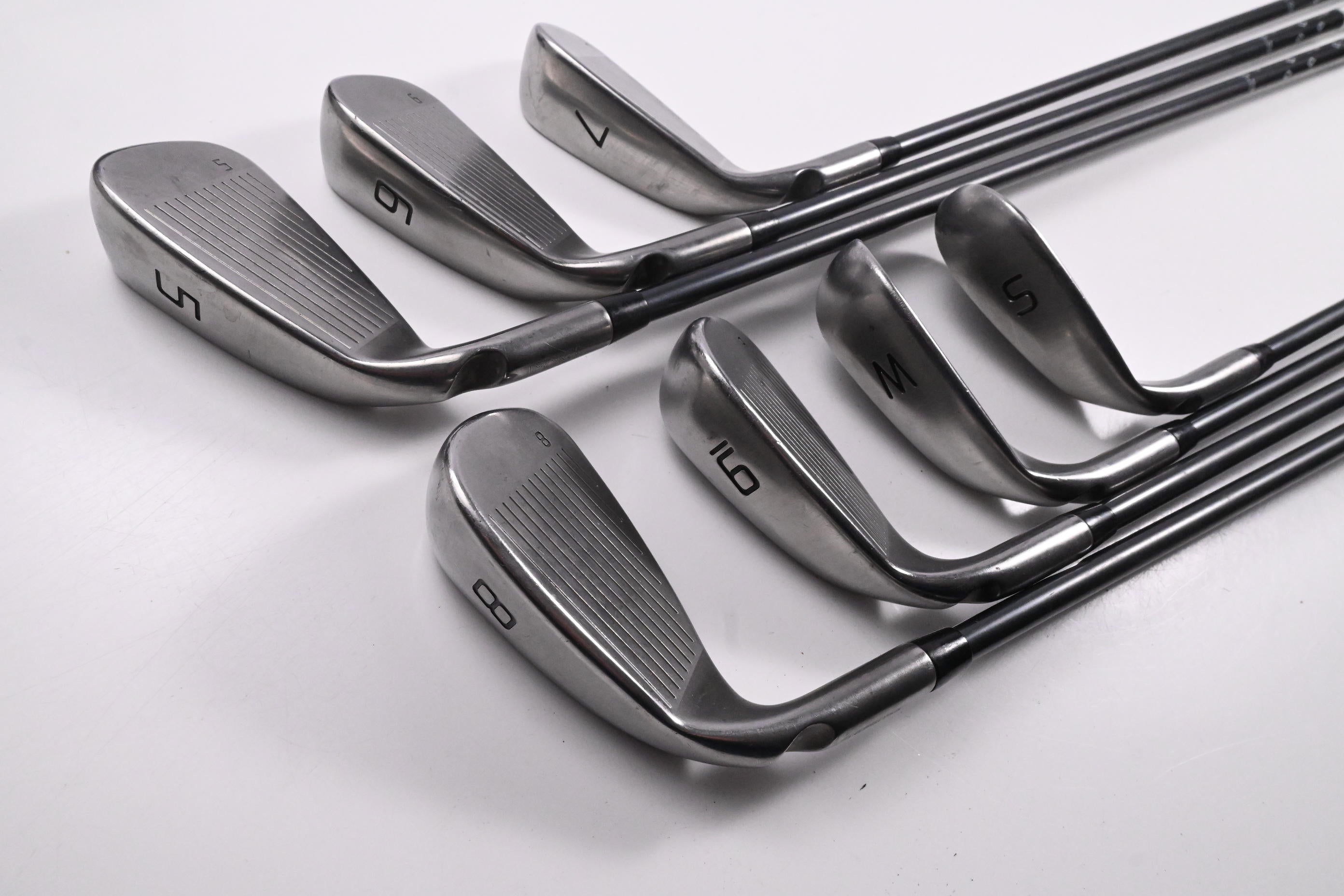 Ping GMax Irons / 5-PW+SW / Red Dot / Senior Flex Ping TFC 80 Shafts