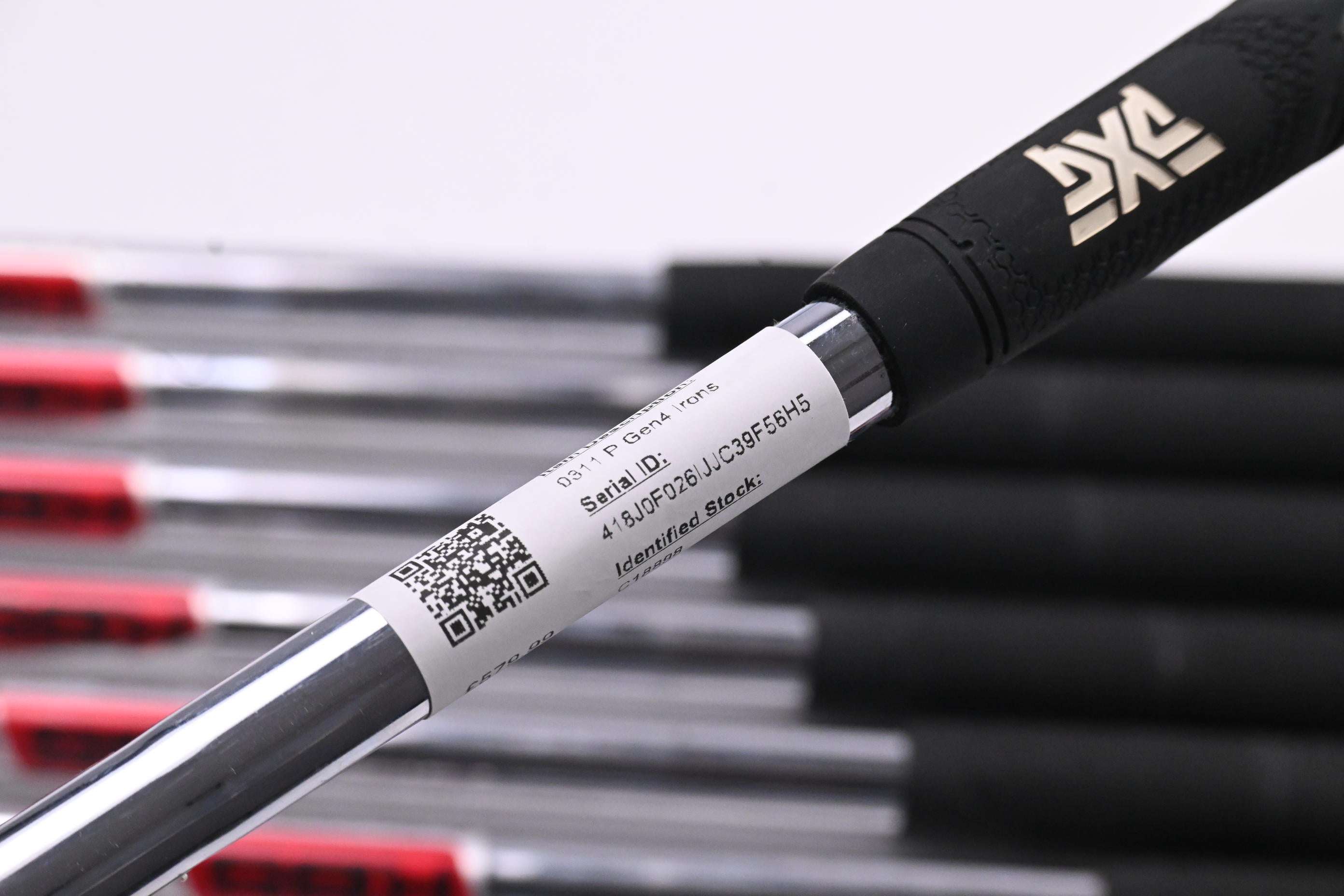 PXG 0311 P Gen4 Irons / 3-PW+GW / Stiff Flex KBS $-Taper 120 Shafts