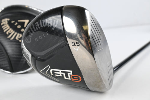 Callaway FT-9 Driver / 9.5 Degree / Stiff Flex Fujikura ZCom T-35 Shaft