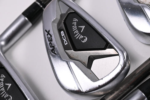 Callaway Apex DCB Irons / 5-PW+AW / Regular Flex UST Recoil ESX 460 Shafts