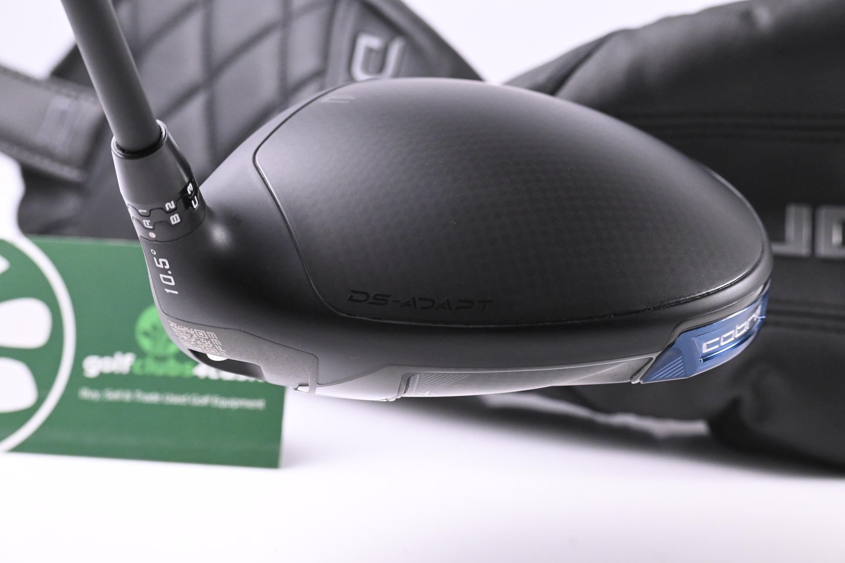 Cobra DS-Adapt X Driver / 10.5 Degree / Regular Flex Vanquish 4 Shaft