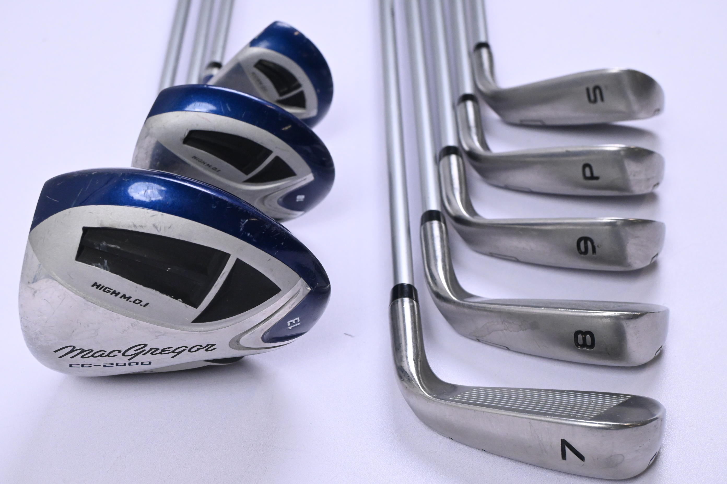 Left Hand Ladies MacGregor CG-2000 Package Set / Woods, Hybrid, Irons