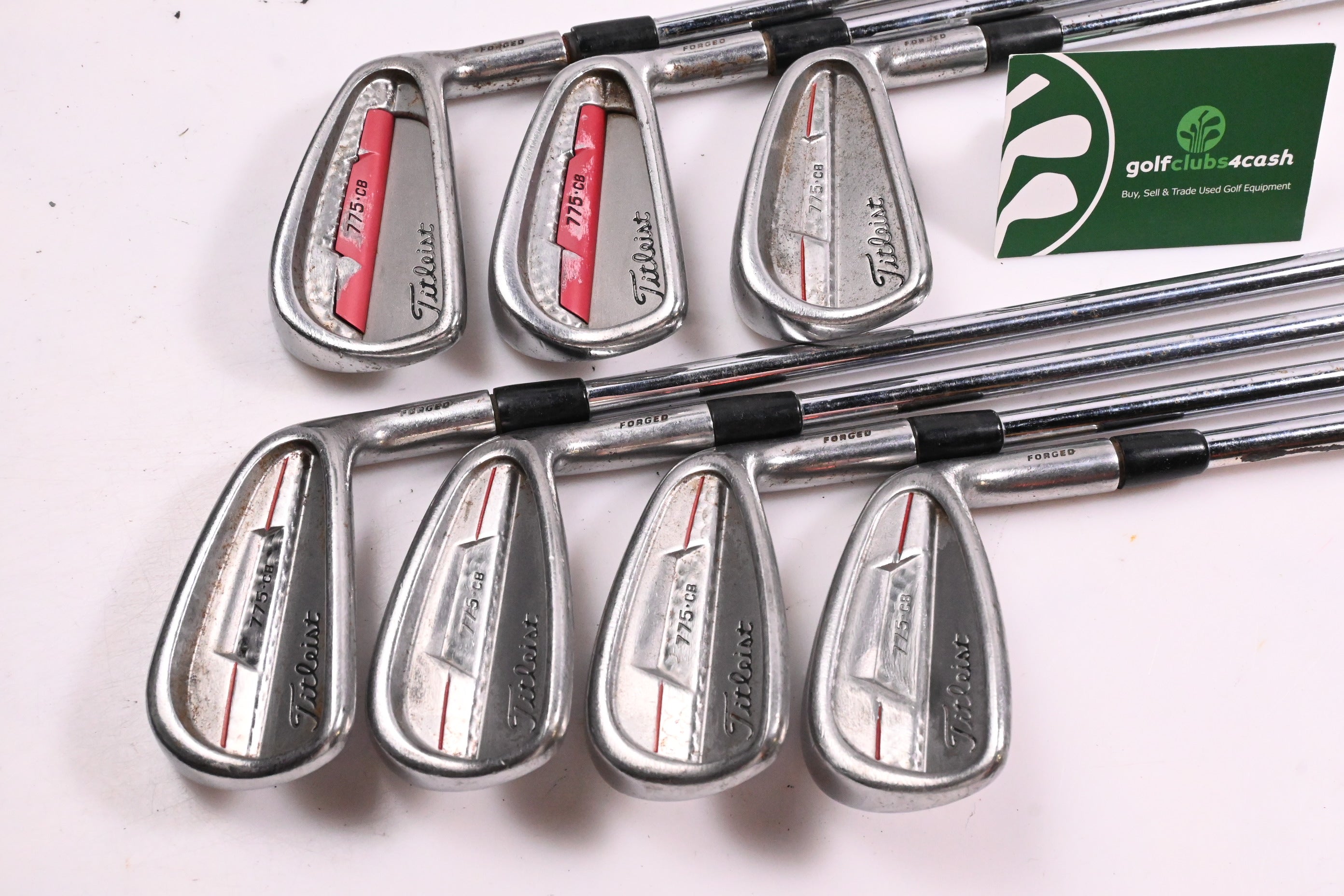 Titleist 775 Forged Irons / 4-PW / Regular Flex N.S.Pro 100 Shafts