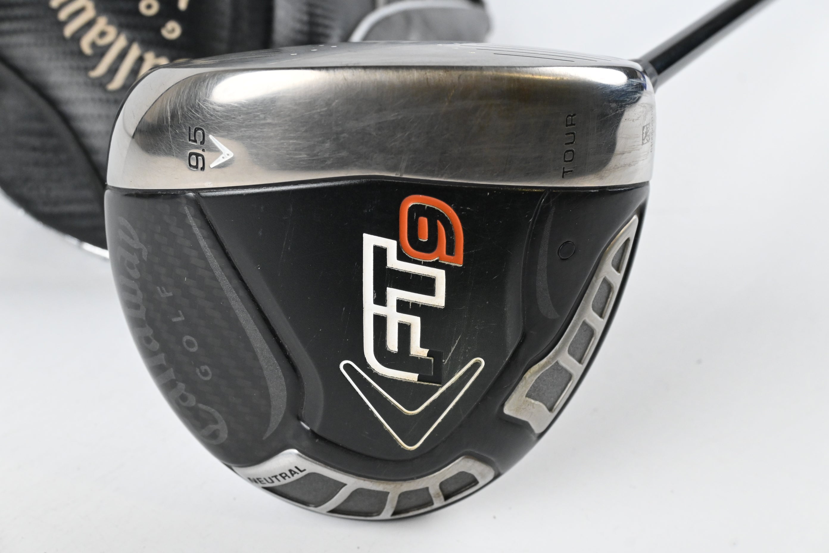 Callaway FT-9 Driver / 9.5 Degree / Stiff Flex Fujikura ZCom T-35 Shaft