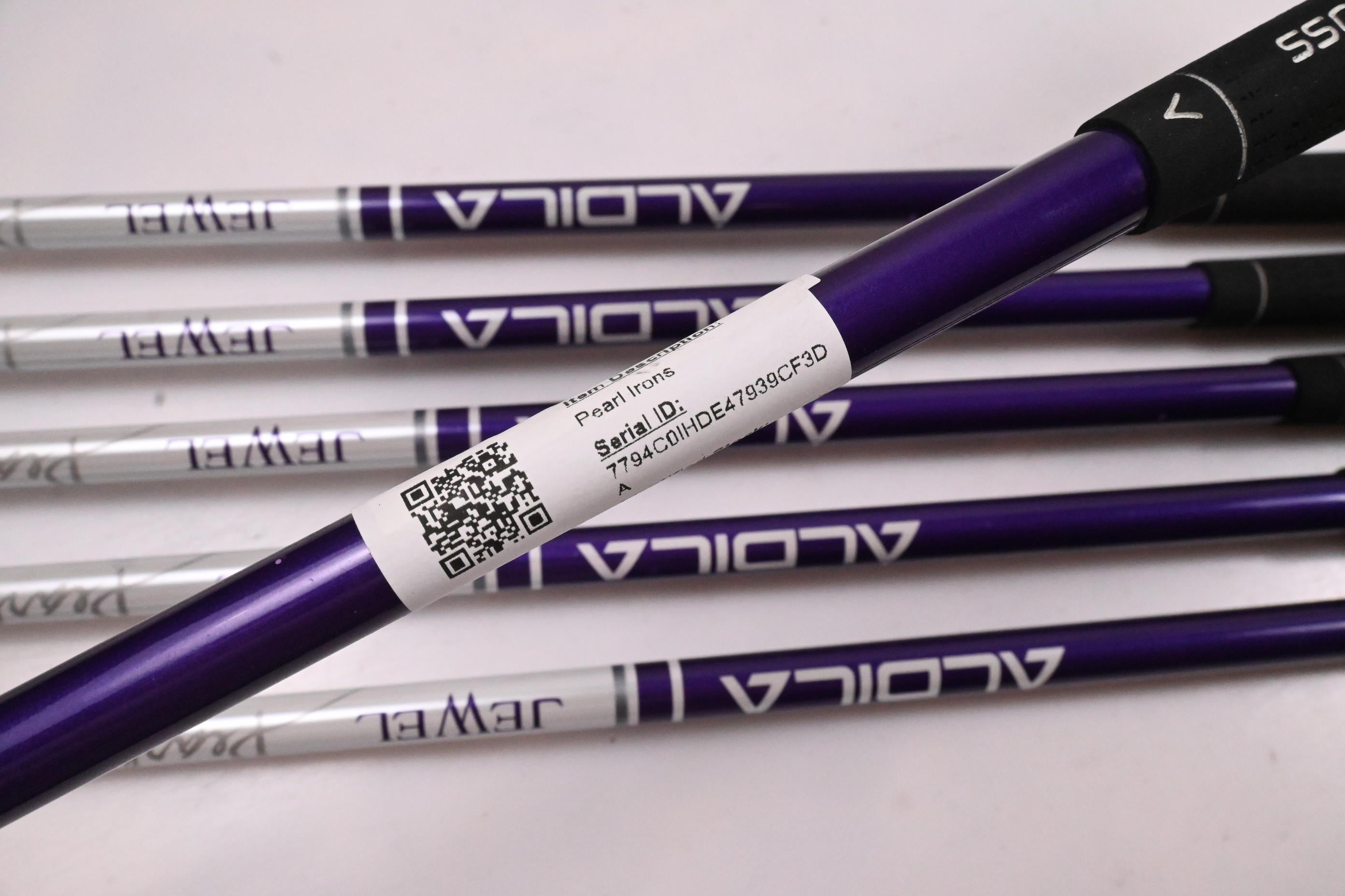 Ladies Benross Pearl Irons / 5-PW / Ladies Flex Aldila Shafts