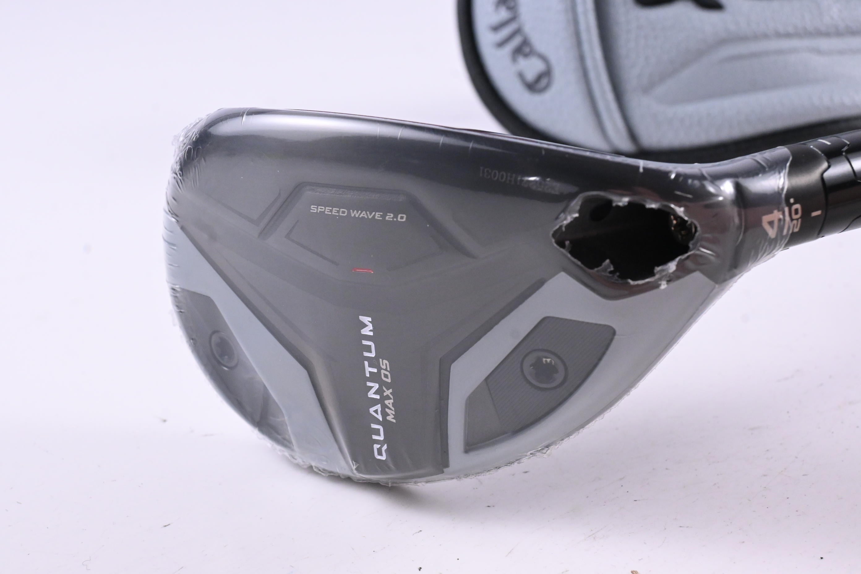 Callaway Quantum Max OS #4 Hybrid / 20 Degree / Senior Flex Vanquish 5 Shaft