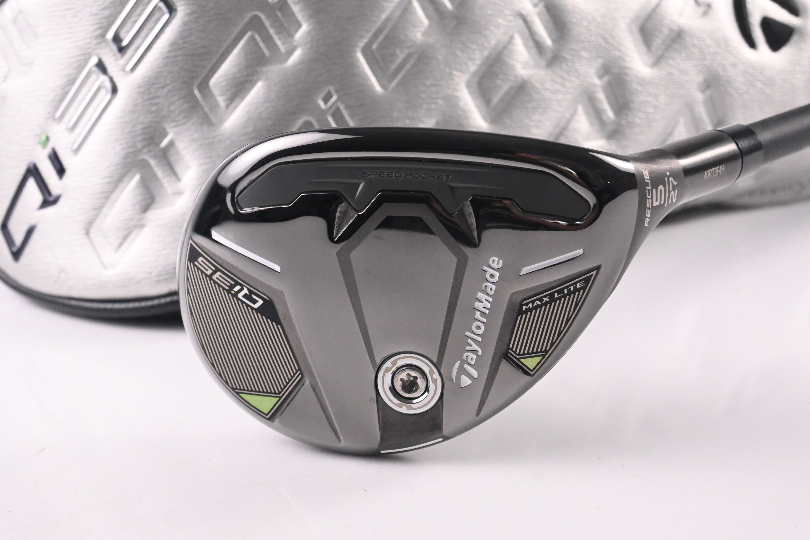 Taylormade Qi35 Max Lite #5 Hybrid / 27 Degree / Senior Flex Vanquish 5 Shaft