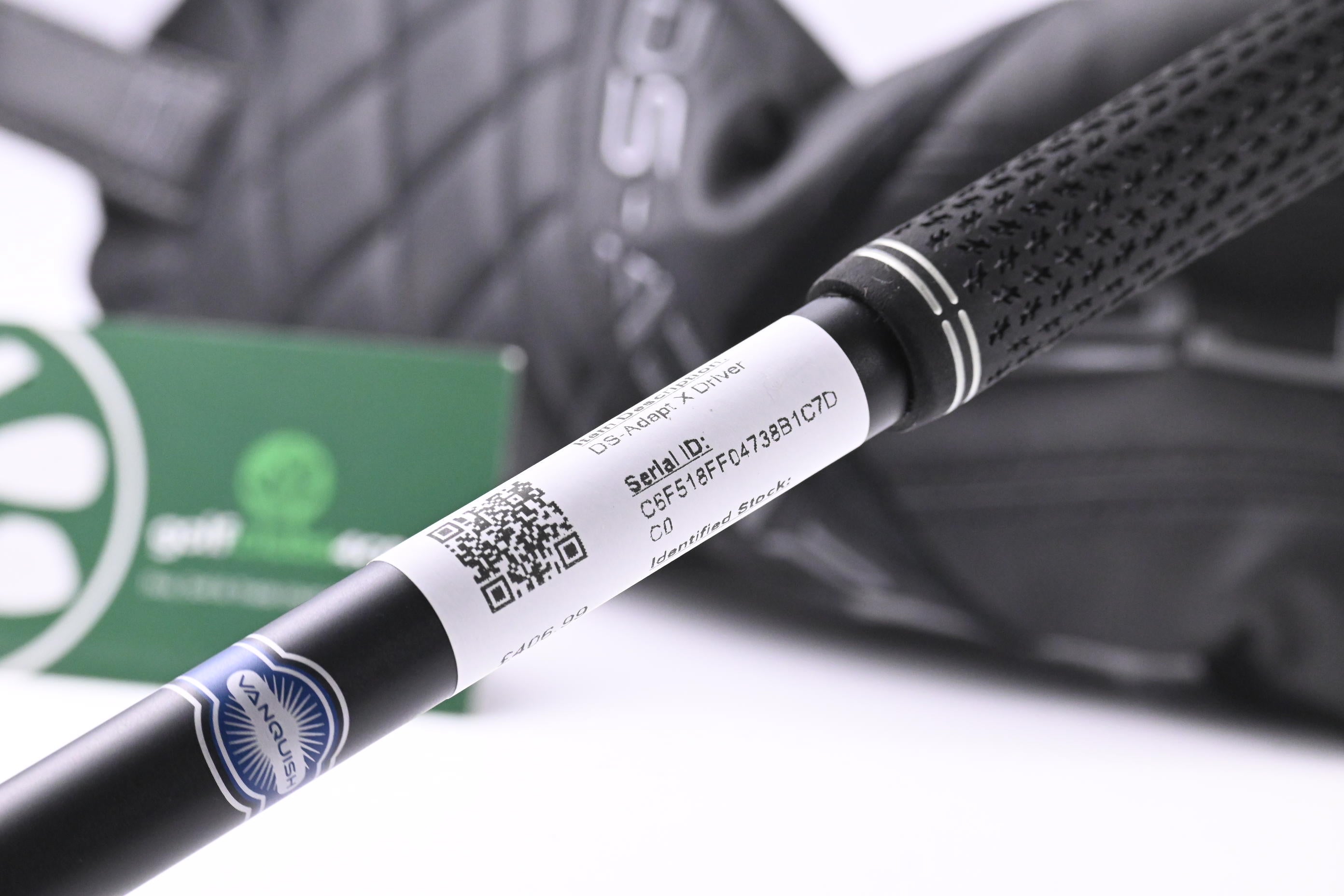 Cobra DS-Adapt X Driver / 10.5 Degree / Regular Flex Vanquish 4 Shaft