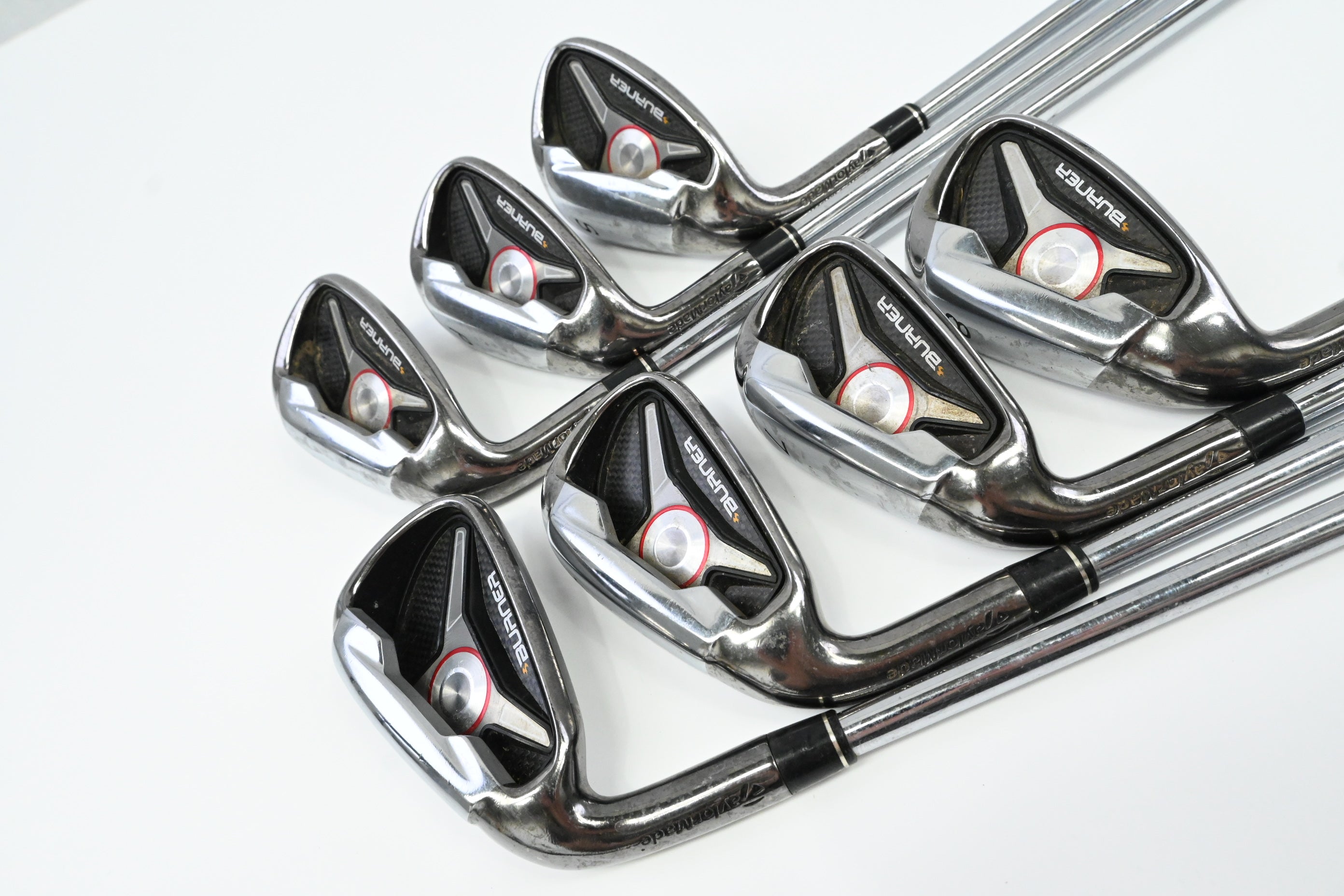 Left Hand Taylormade Burner Irons / 5-PW+SW / Regular Flex Taylormade Burner