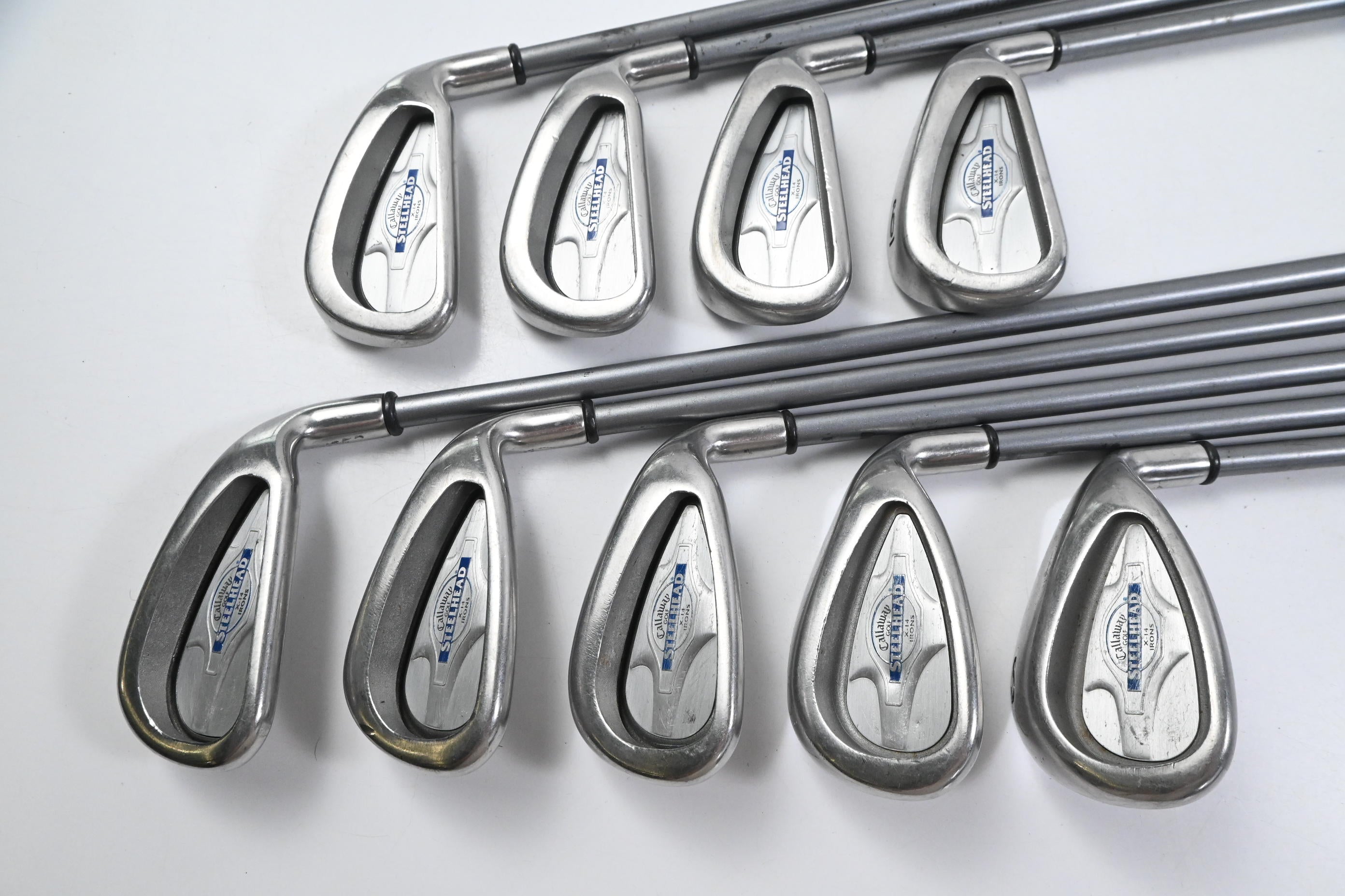 Callaway X-14 Irons / 3-PW+SW / Regular Flex Steelhead X-14 Shafts