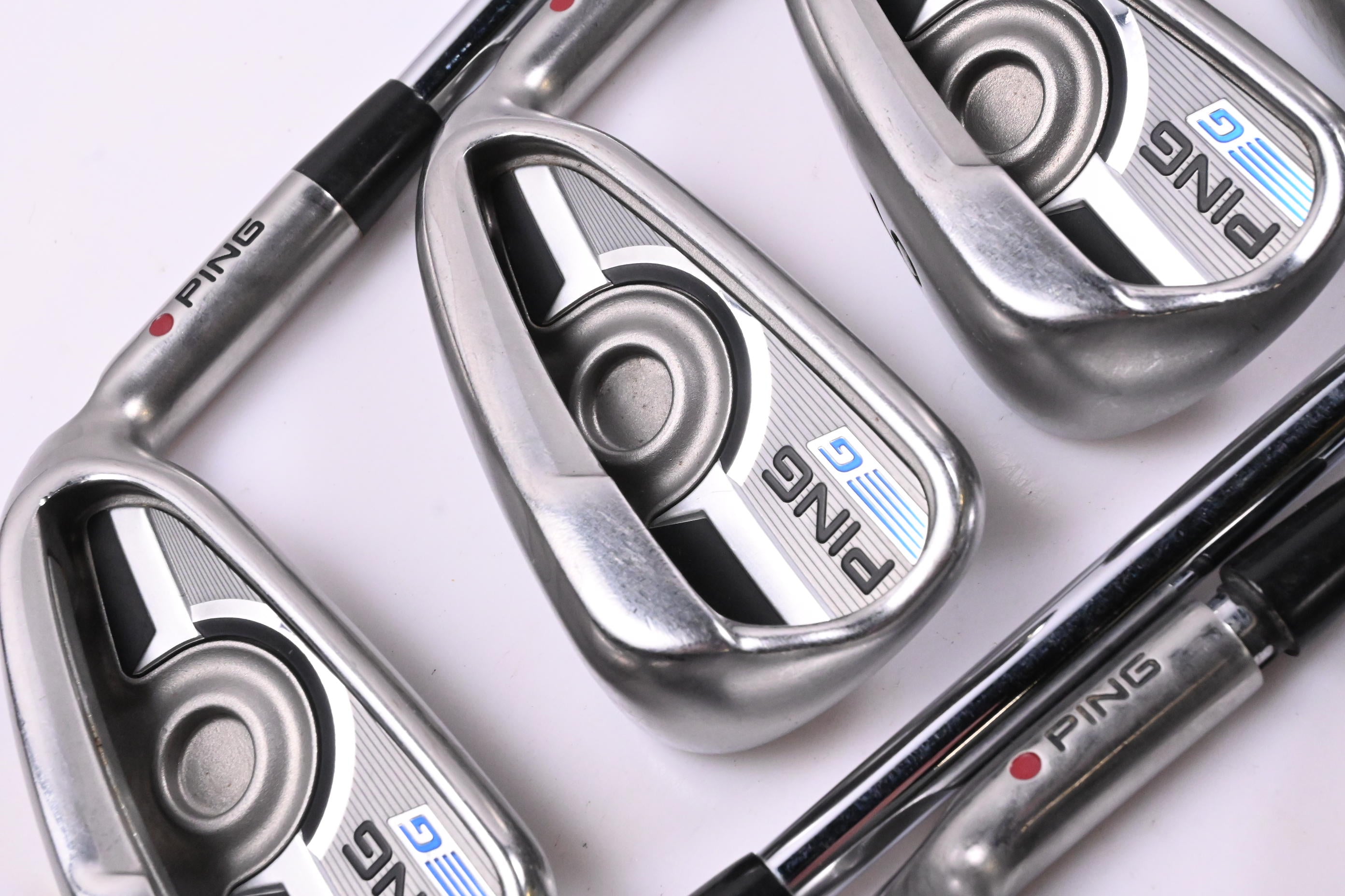 Ping G Series Irons / 4-PW+GW / Maroon Dot / Regular Flex KBS Tour 110 Shafts