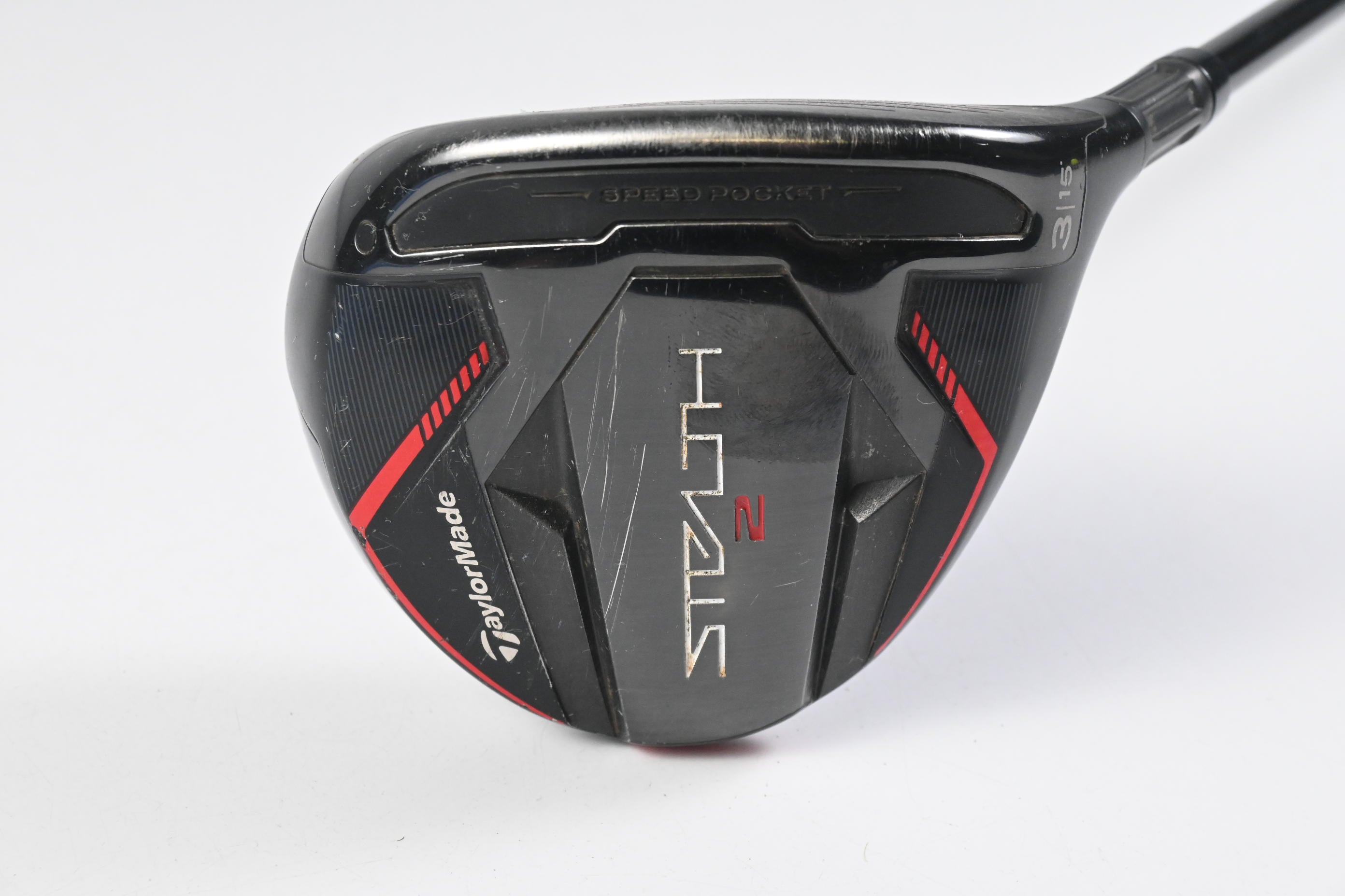 Taylormade Stealth 2 #3 Wood / 15 Degree / Stiff Flex Fujikura Ventus TR Red 6