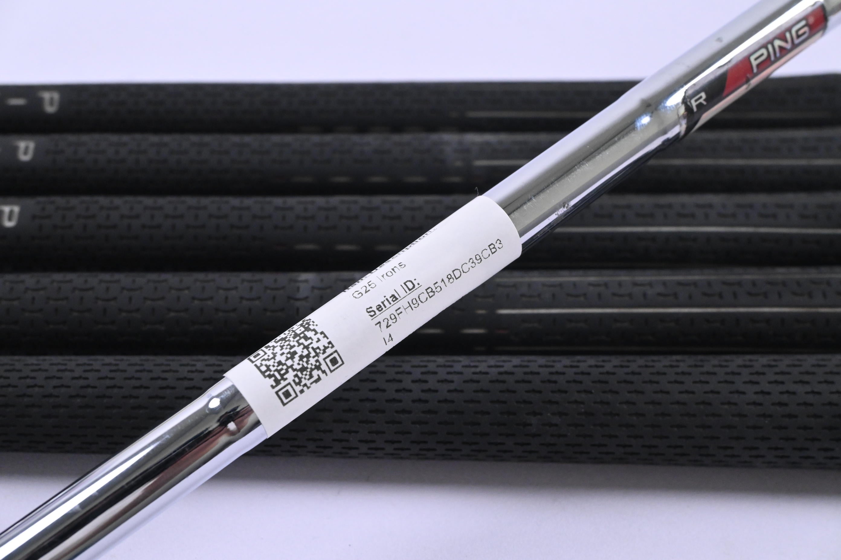 Ping G25 Irons / 5-PW / Blue Dot / Regular Flex Ping CFS Shafts