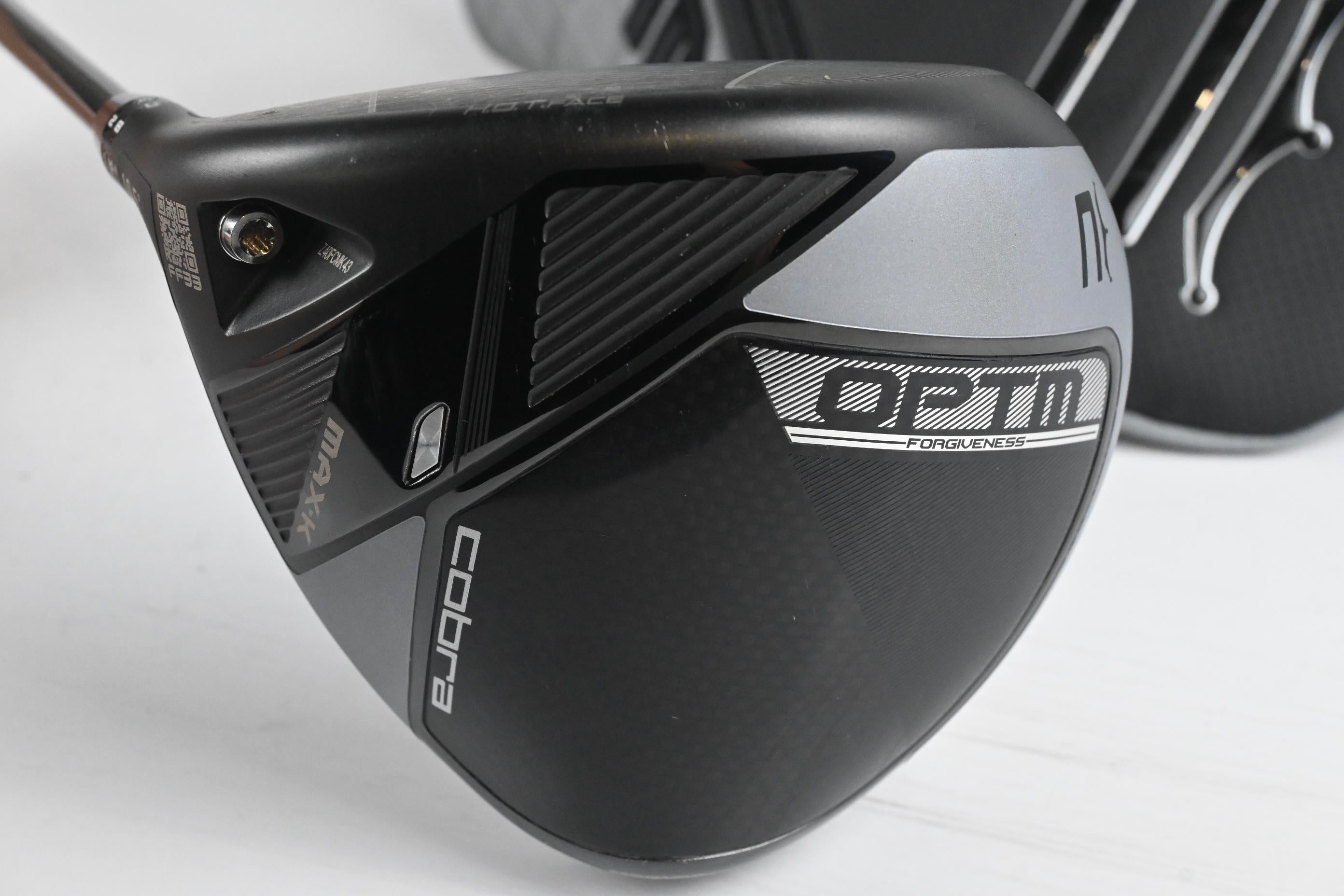 Left Hand Cobra OPTM MAX-K Driver / 10.5 Degree / Stiff Flex Denali Black 60