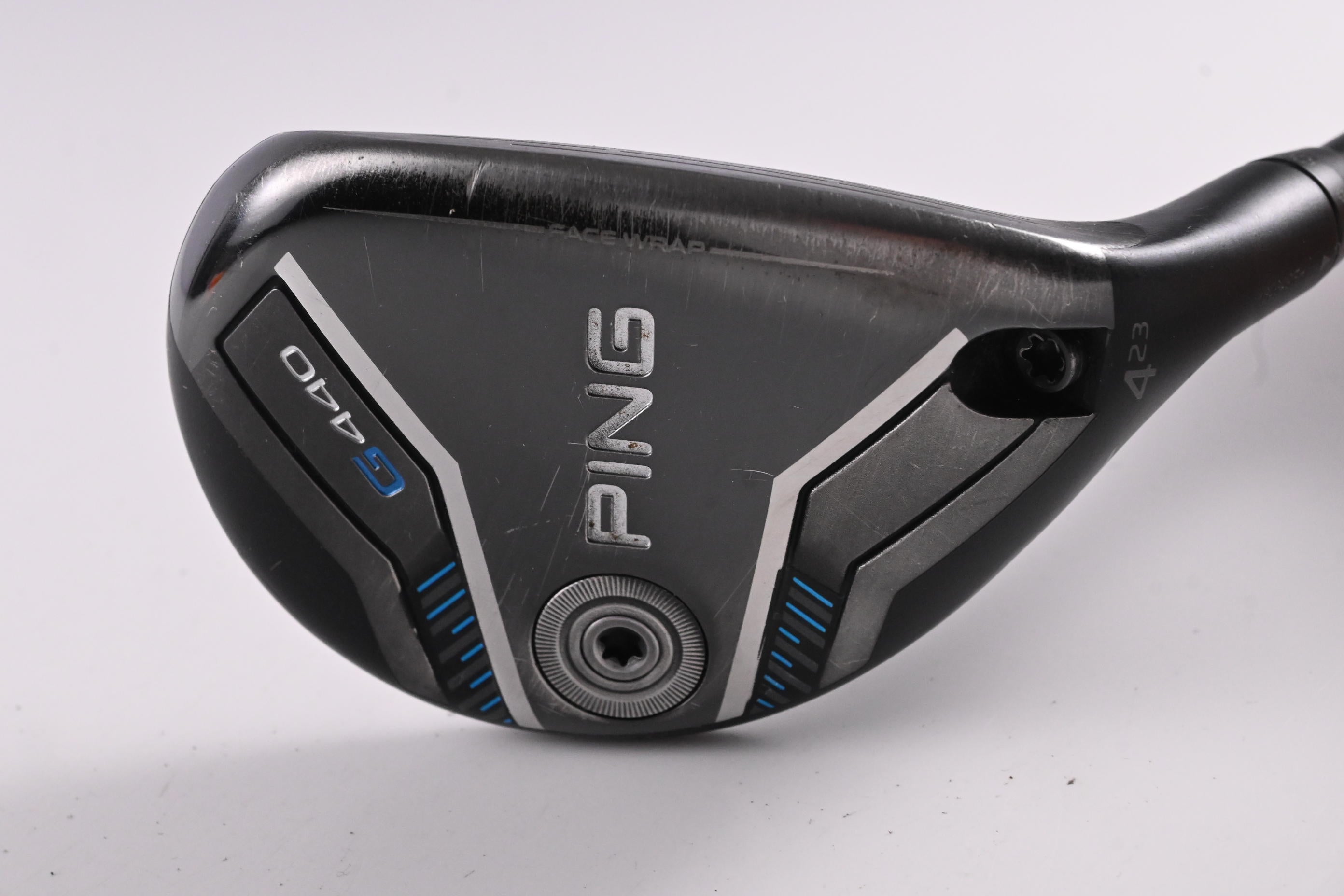 Ping G440 #4 Hybrid / 23 Degree / Stiff Flex Ping Alta CB Blue 70 Shaft
