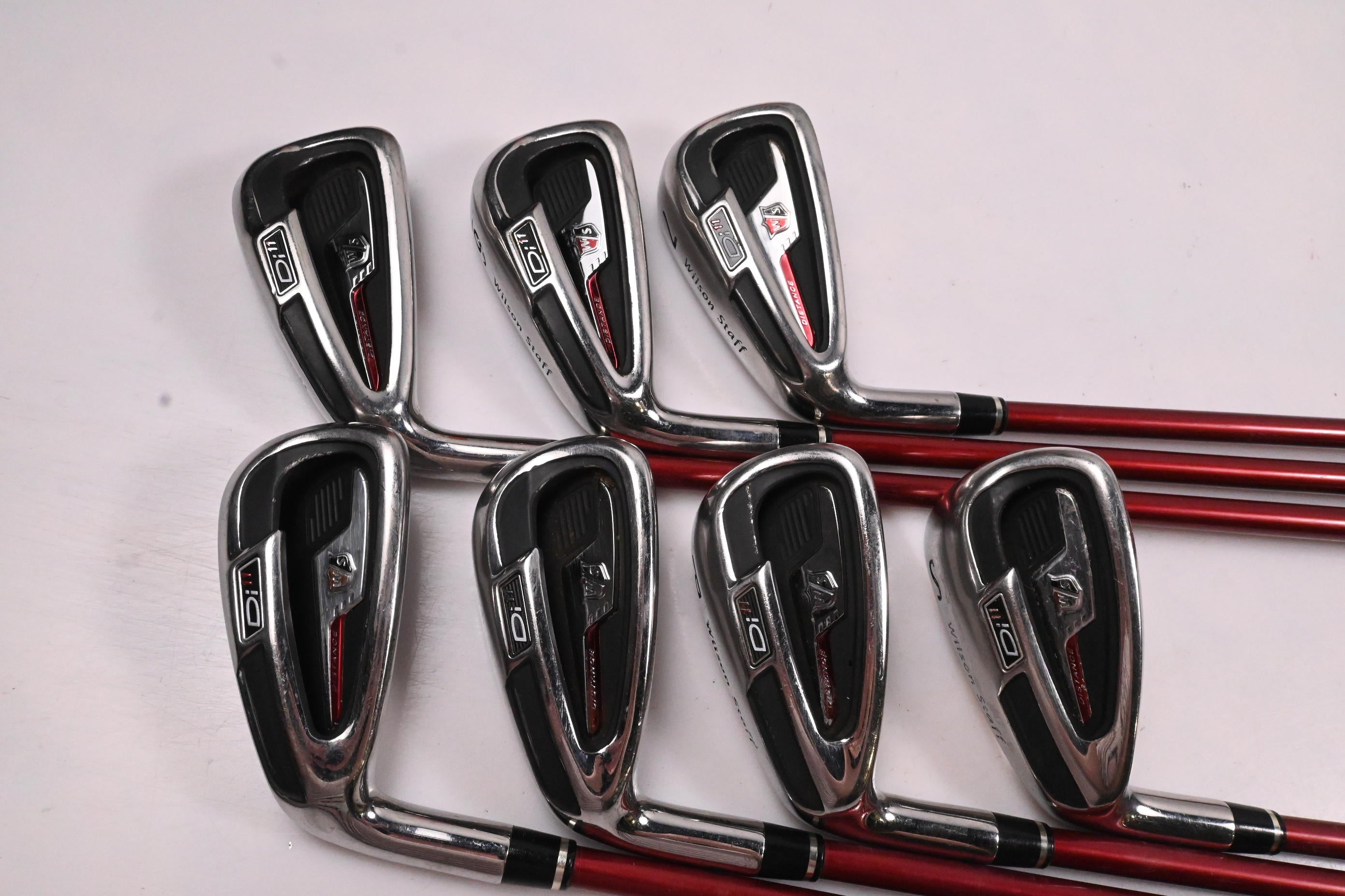 Left Hand Wilson Di11 Irons / 5-PW+SW / Regular Flex UST ProForce 65 Shafts