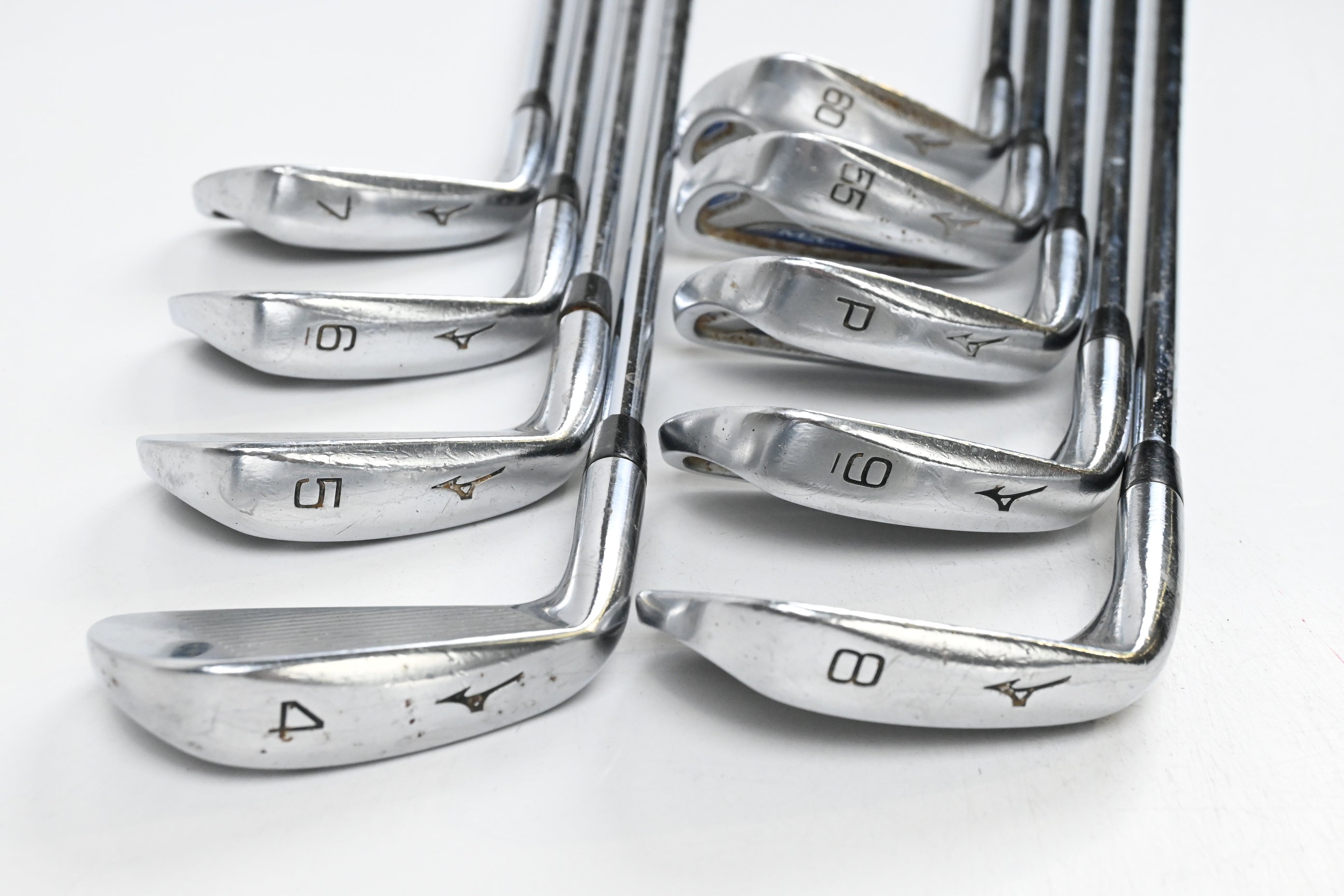 Mizuno MX-200 Irons / 4-PW+SW+LW / Regular Flex Dynalite Gold R300 Steel Shaft