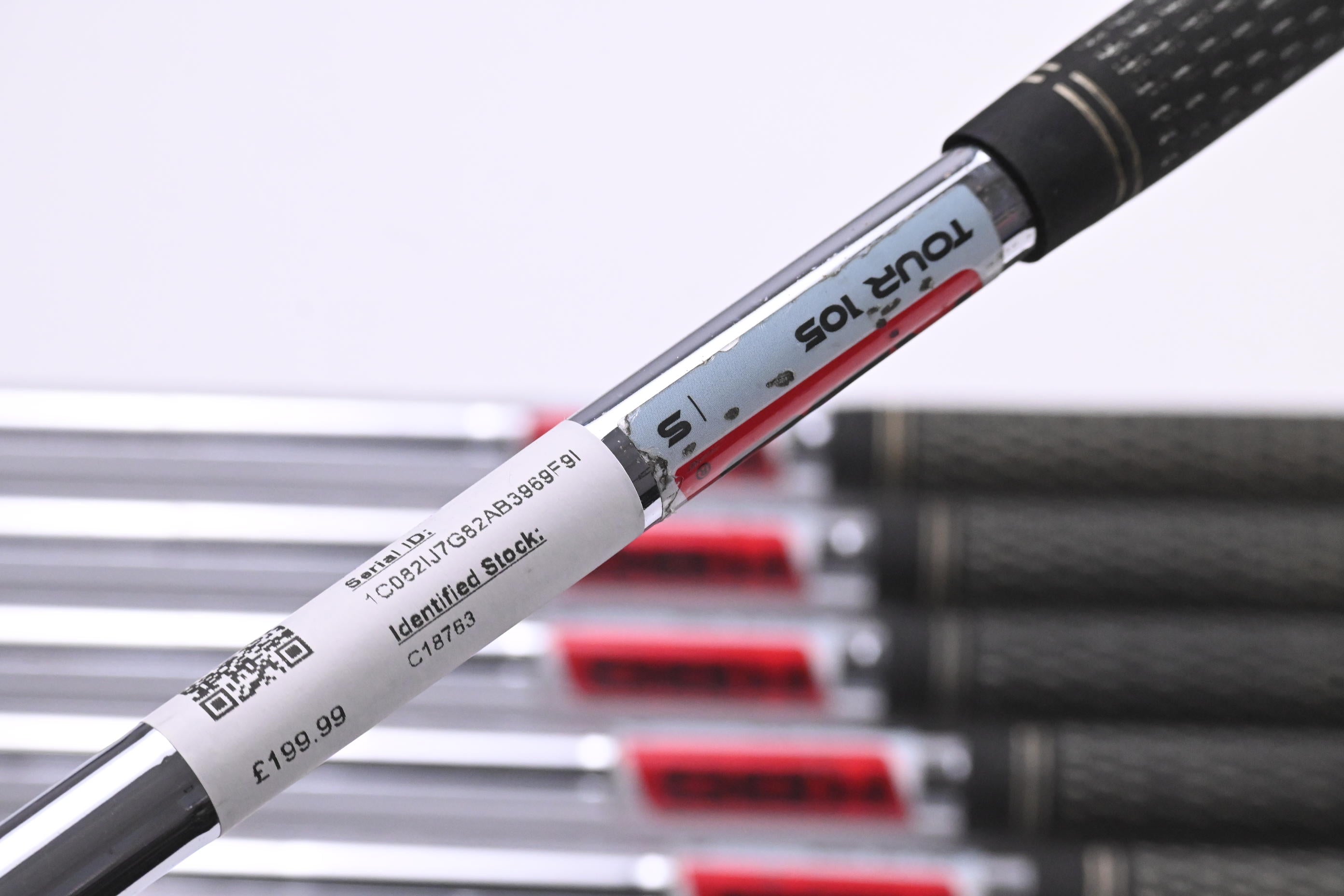 Benross Delta X Irons / 5-PW+SW / Stiff Flex KBS Tour 105 Shafts