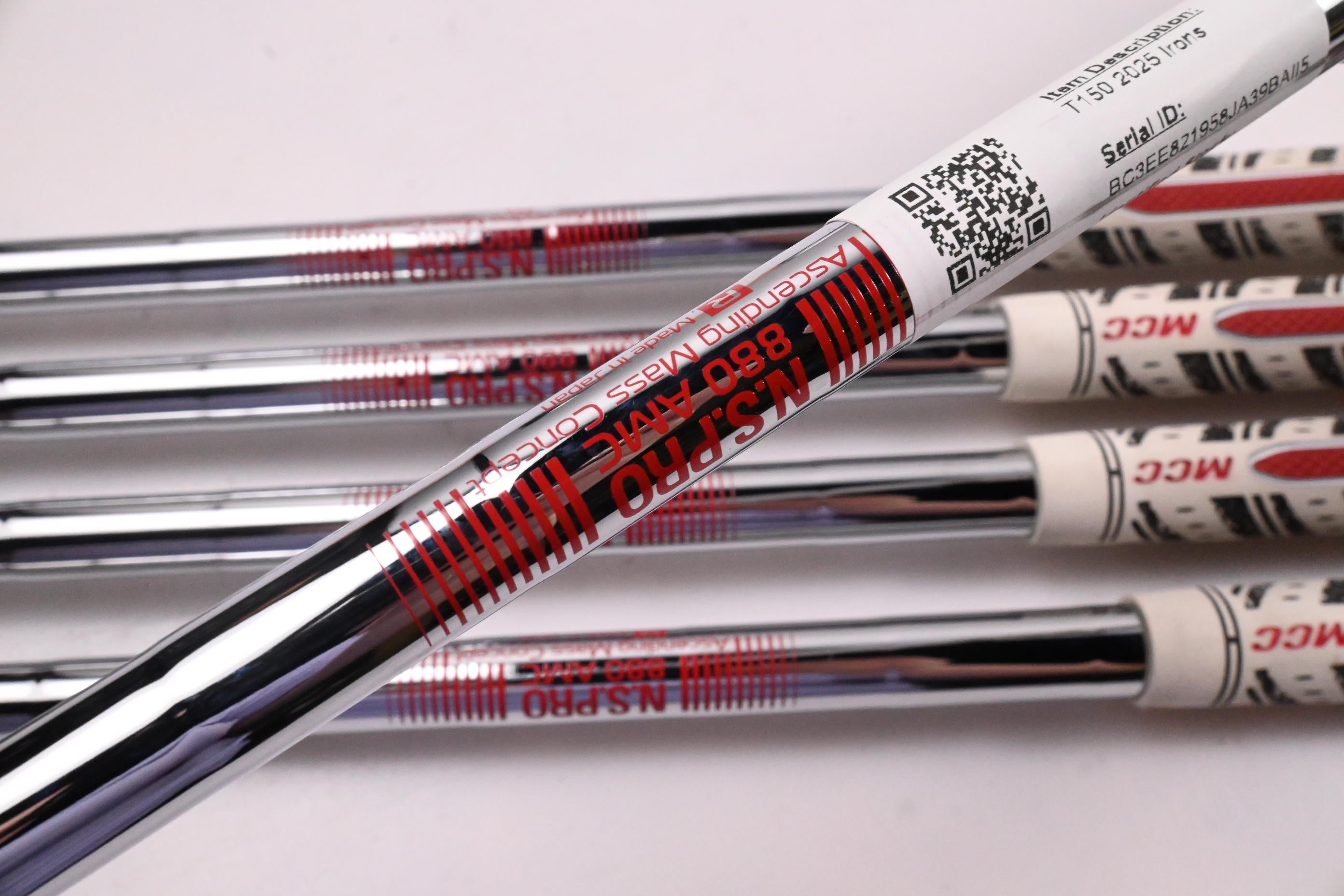 Titleist T150 2025 Irons / 7-PW+48° / Regular Flex NS Pro 880 AMC Shafts
