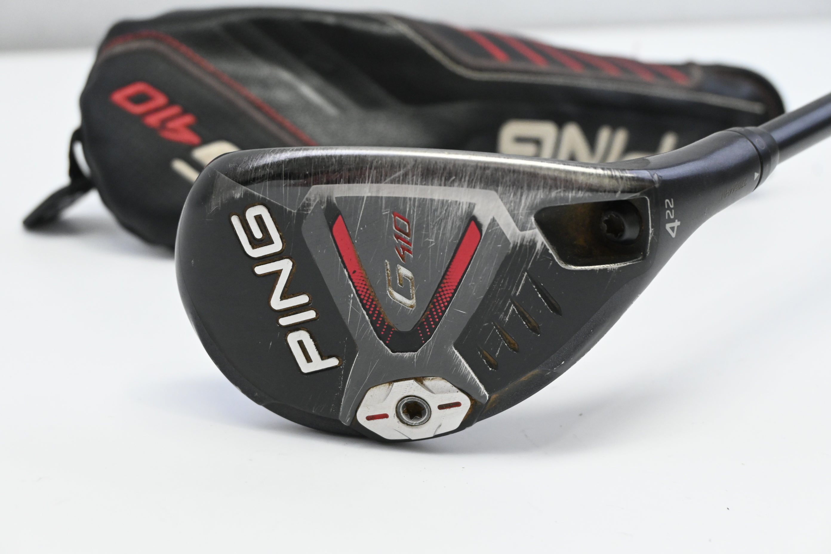 Ping G410 #4 Hybrid / 22 Degree / Stiff Flex Ping Alta CB Red 70 Shaft