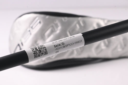 Taylormade Qi35 Max Lite #5 Hybrid / 27 Degree / Senior Flex Vanquish 5 Shaft