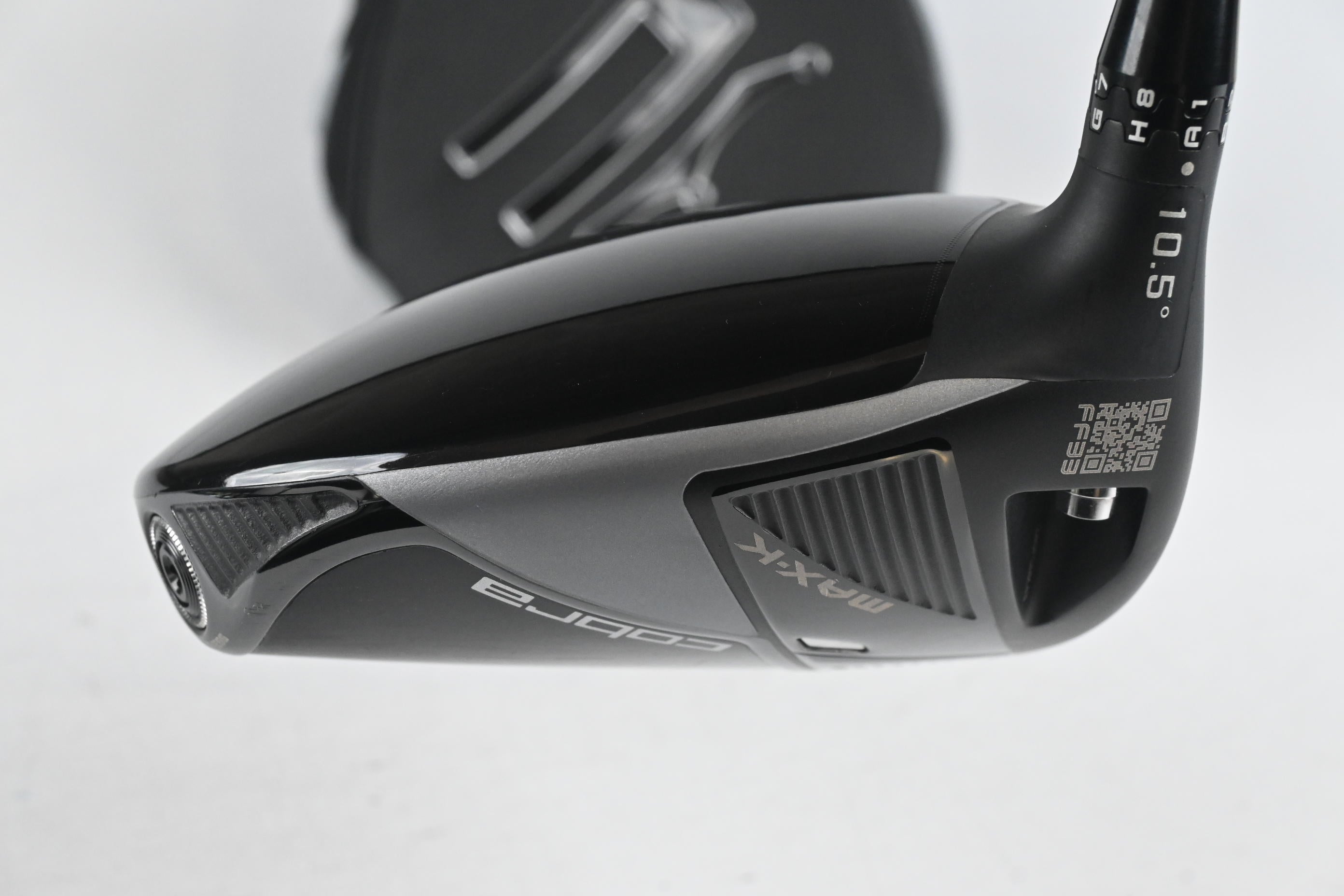 Left Hand Cobra OPTM MAX-K Driver / 10.5 Degree / Stiff Flex Denali Black 60