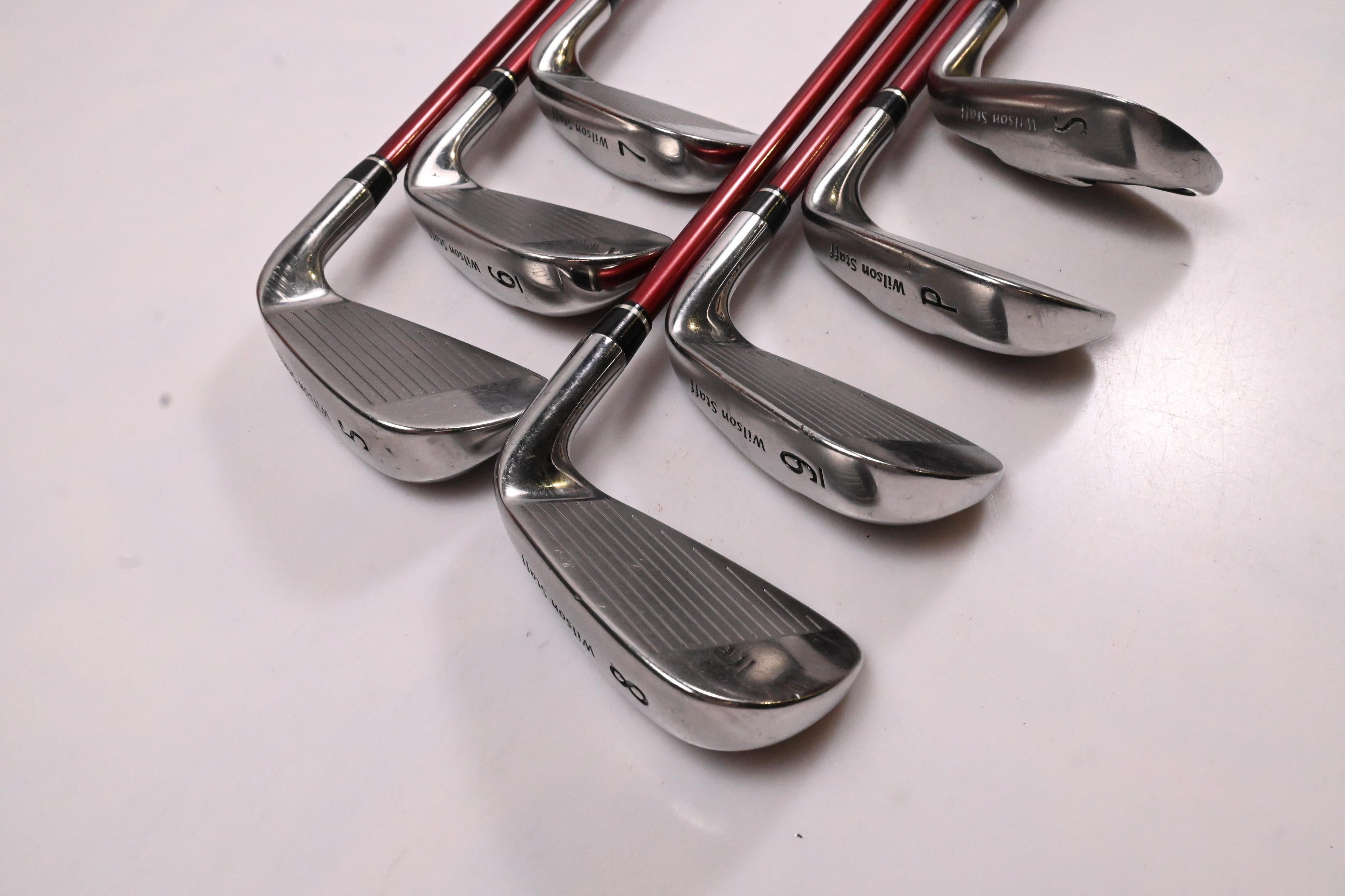 Left Hand Wilson Di11 Irons / 5-PW+SW / Regular Flex UST ProForce 65 Shafts