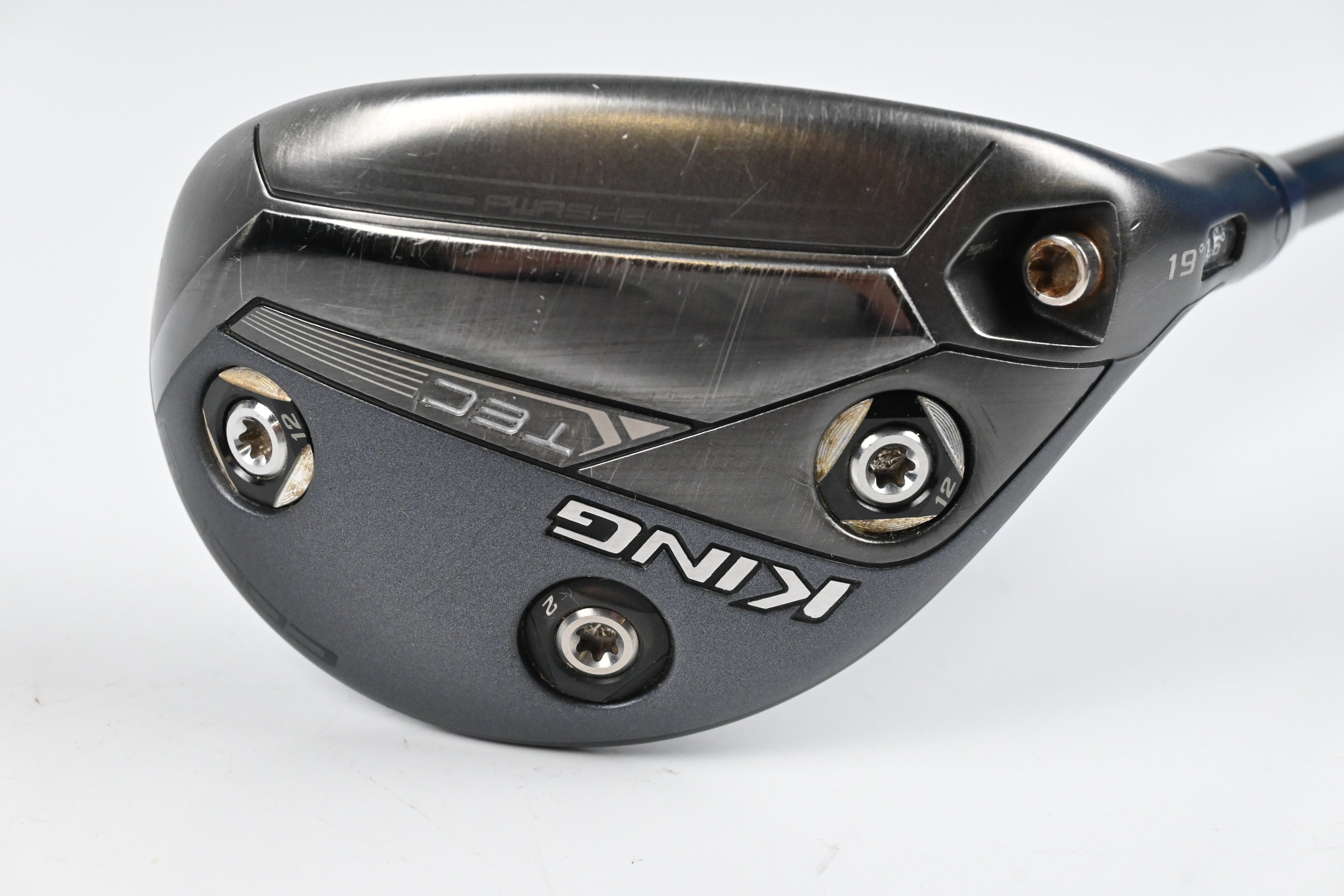 Cobra King Tec #3 Hybrid / 19 Degree / Stiff Flex MMT Black 80 Shaft